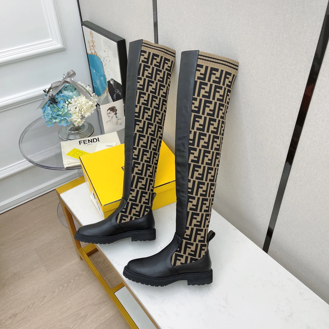 Fendi - Великолепная красота - Ботинки-чулки