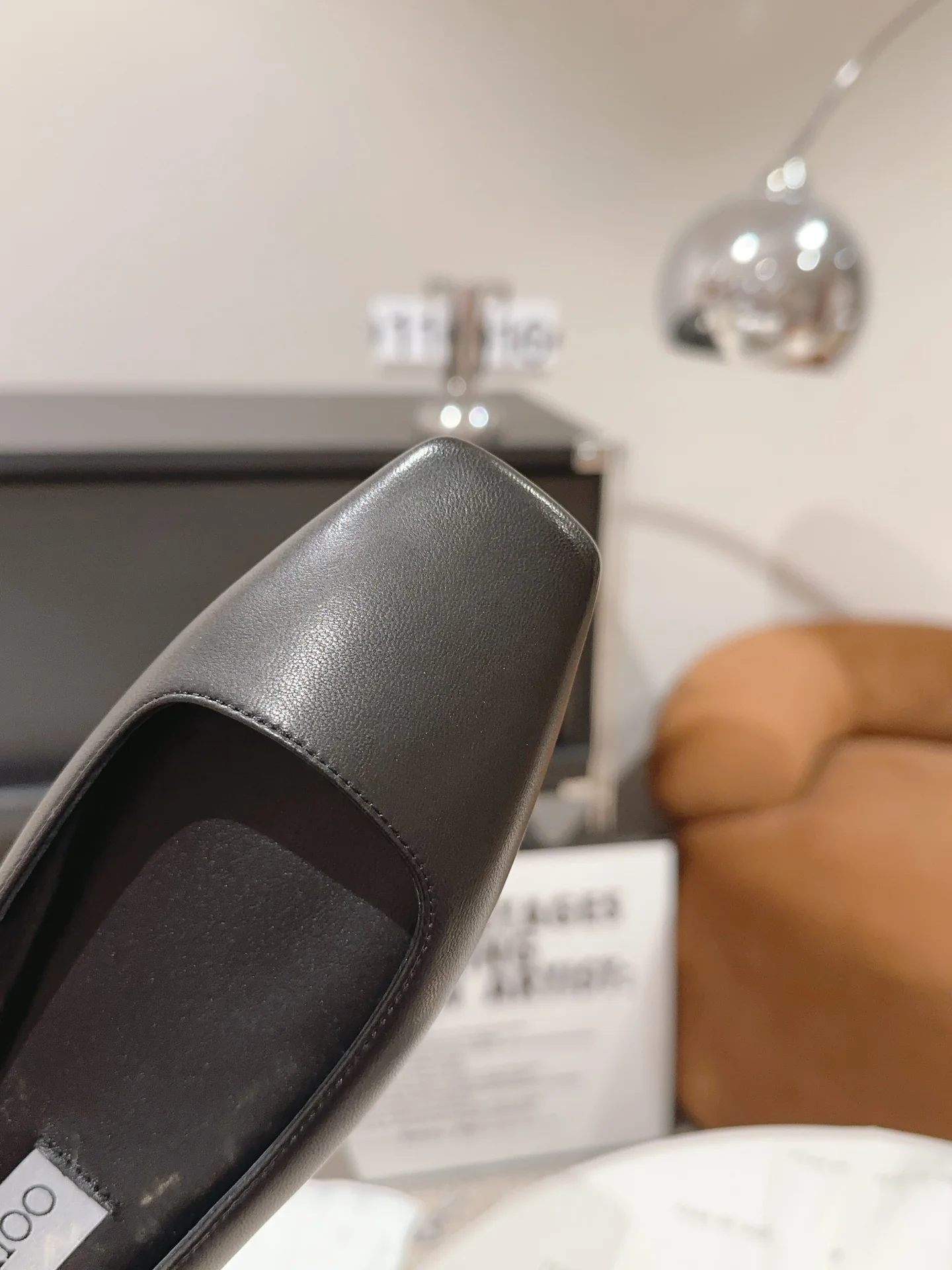 Балетки Jimmy Mary Jane Series Chain Flats - черные