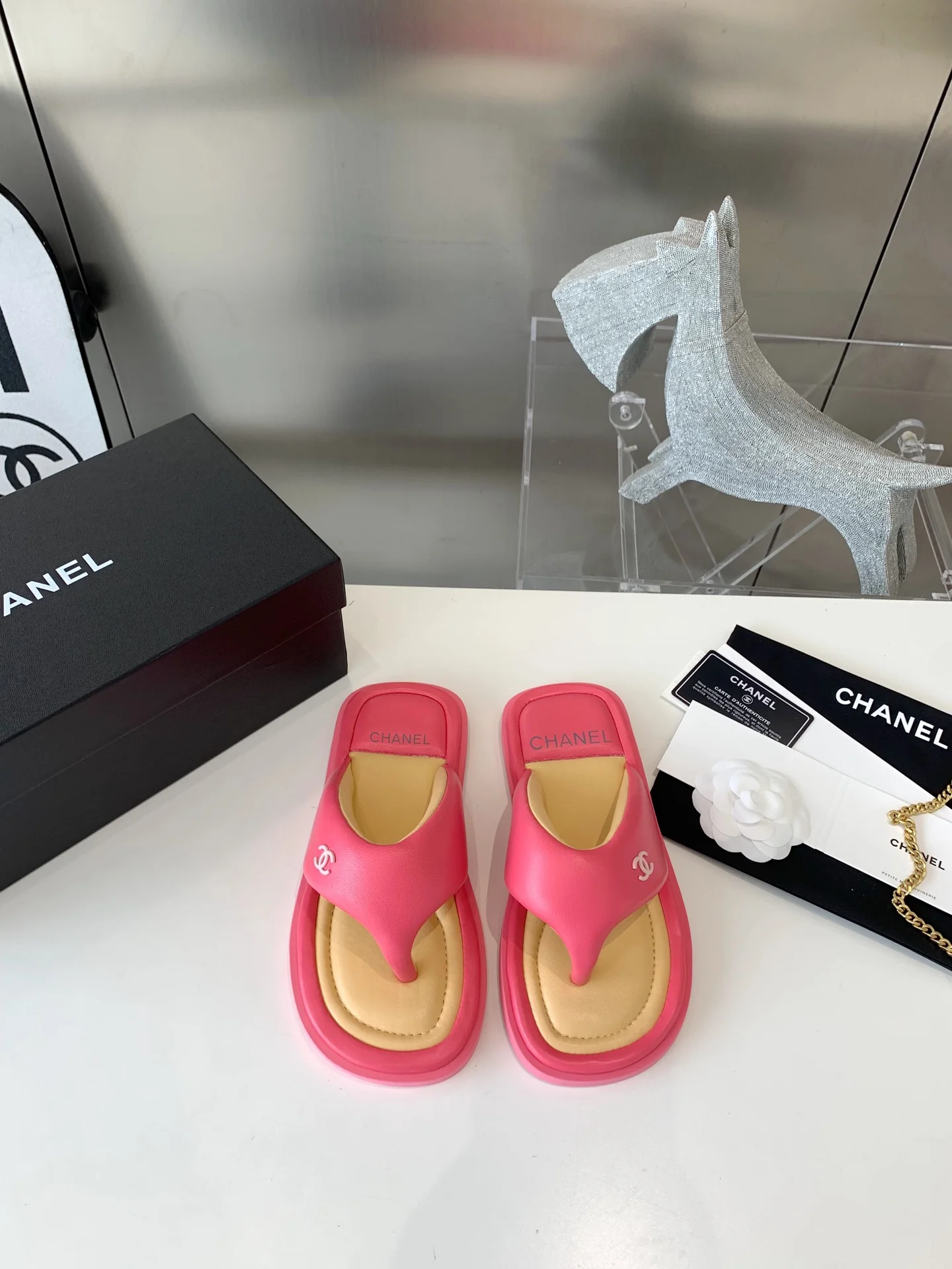 Летние туфли Chanel 22s Summer Puff Shoes - размеры 35-41