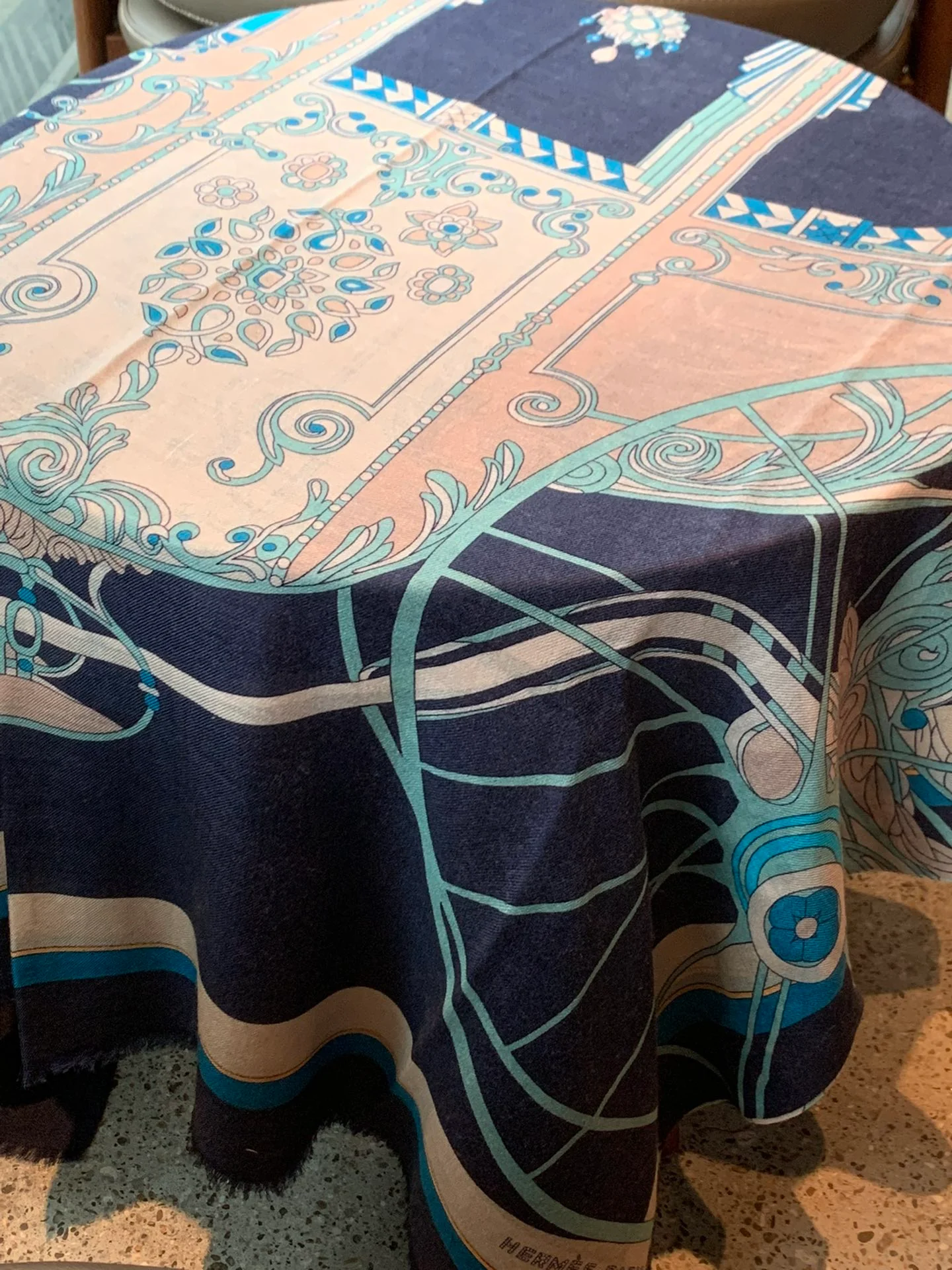 Кашемировый шарф Hermes - 110 см - 200 см - 100 см - Кашемир премиум-класса - 1 шт.