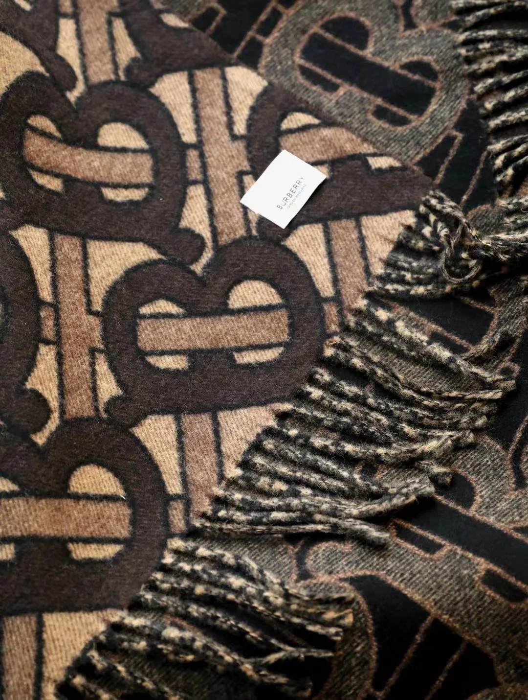 Burberry - Шаль 50-200 см - 100% кашемир