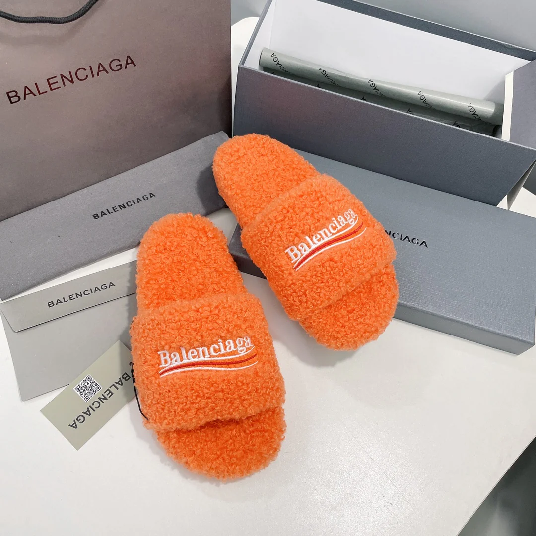Шлёпанцы Balenciaga 21s Couple Curly - размеры 35-46