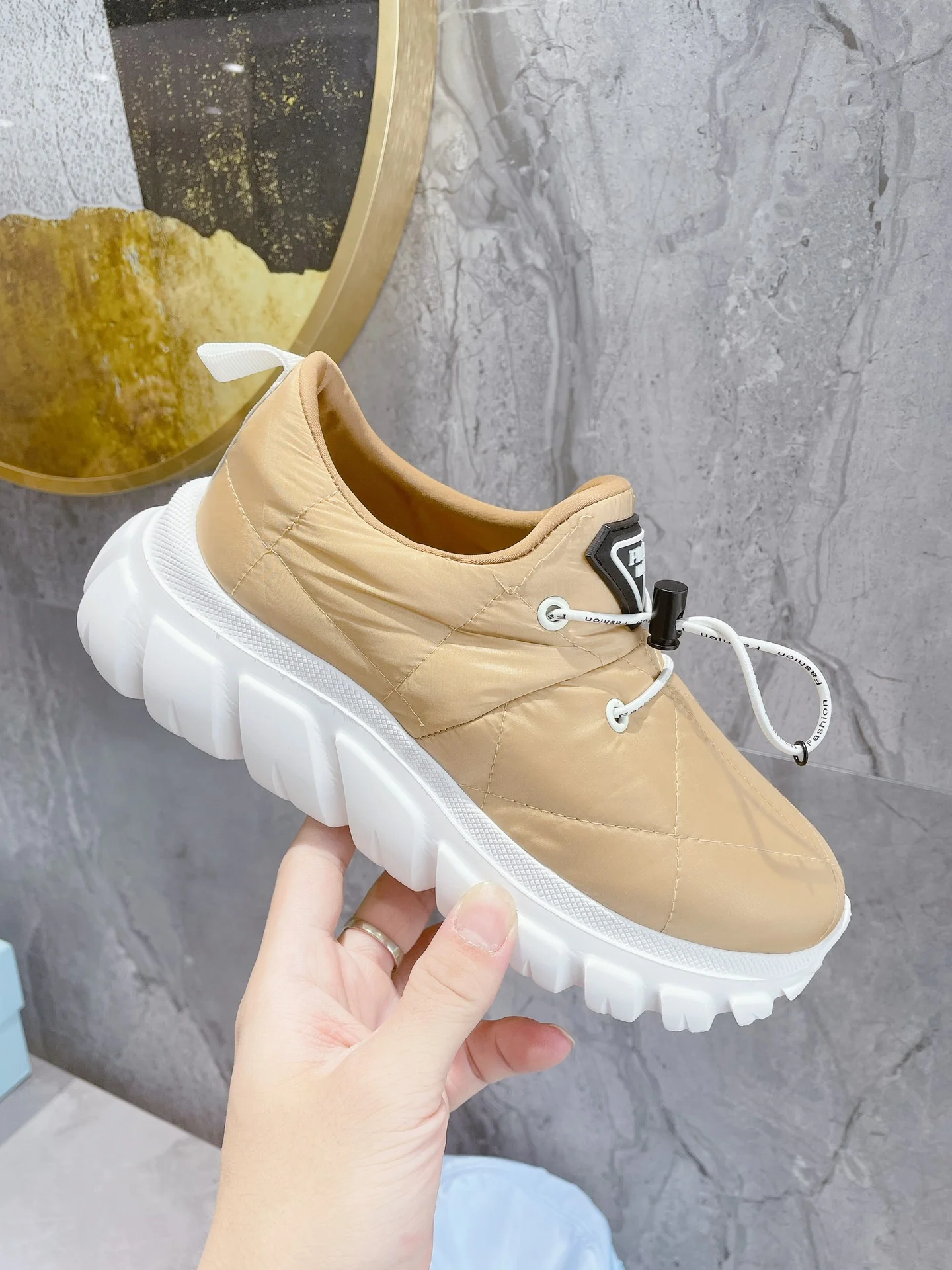 Обувь Prada - Prada - ультралегкая - кроссовки для бега - повседневная обувь - телесный цвет