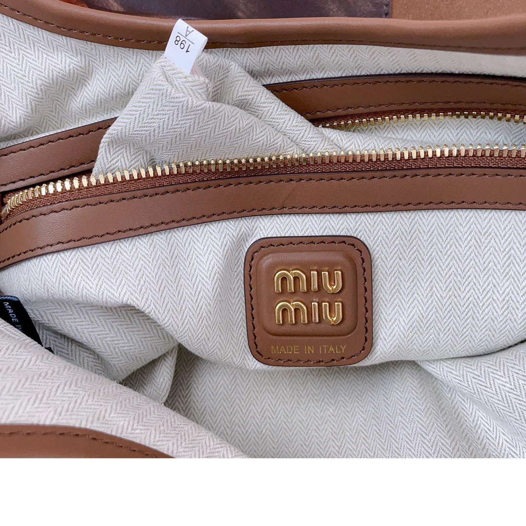 Сумка-тоут Miu Miu-5bg231 из кожи в стиле пэчворк