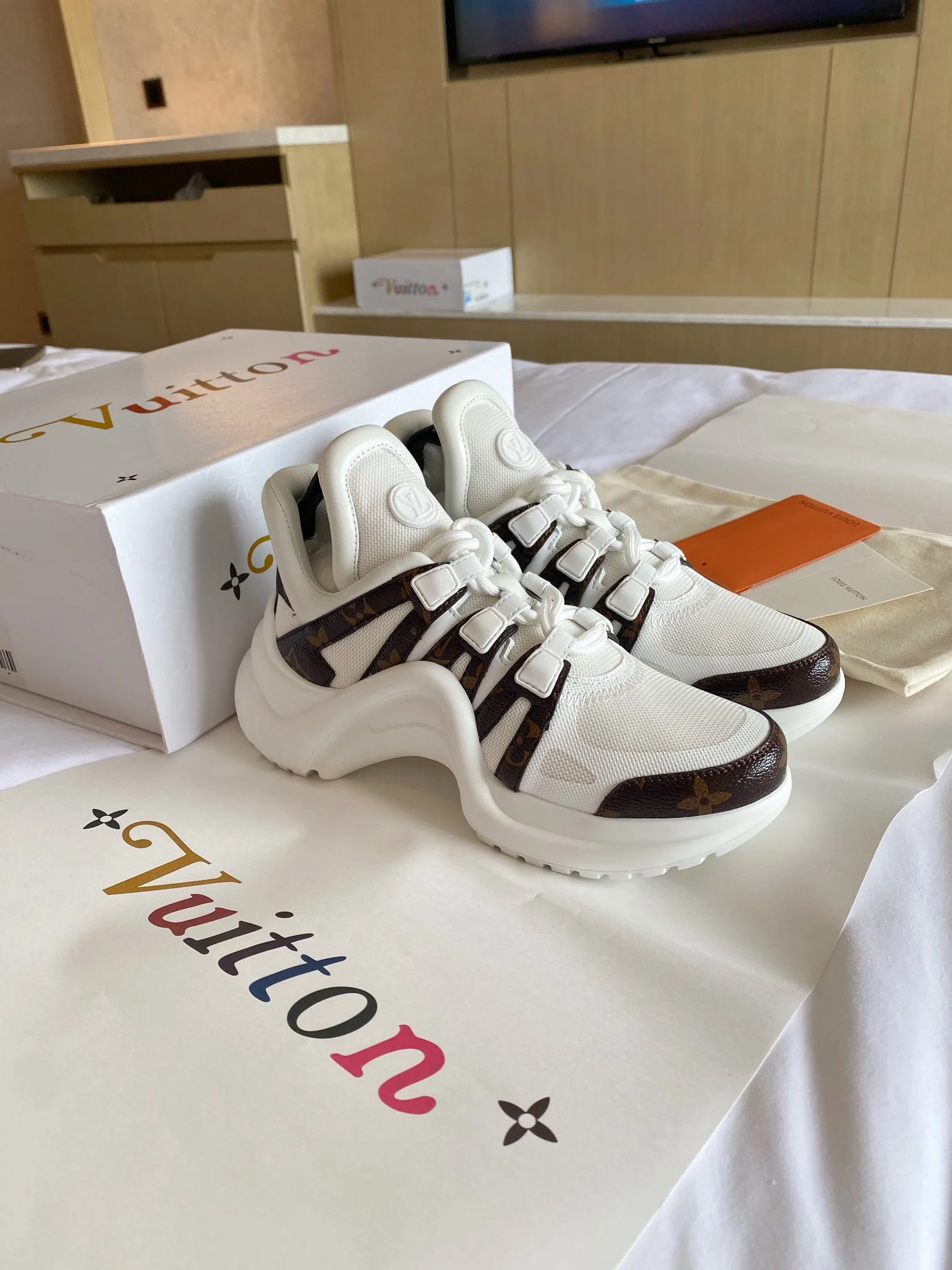 Обувь LV - кроссовки LV Trainer - 6