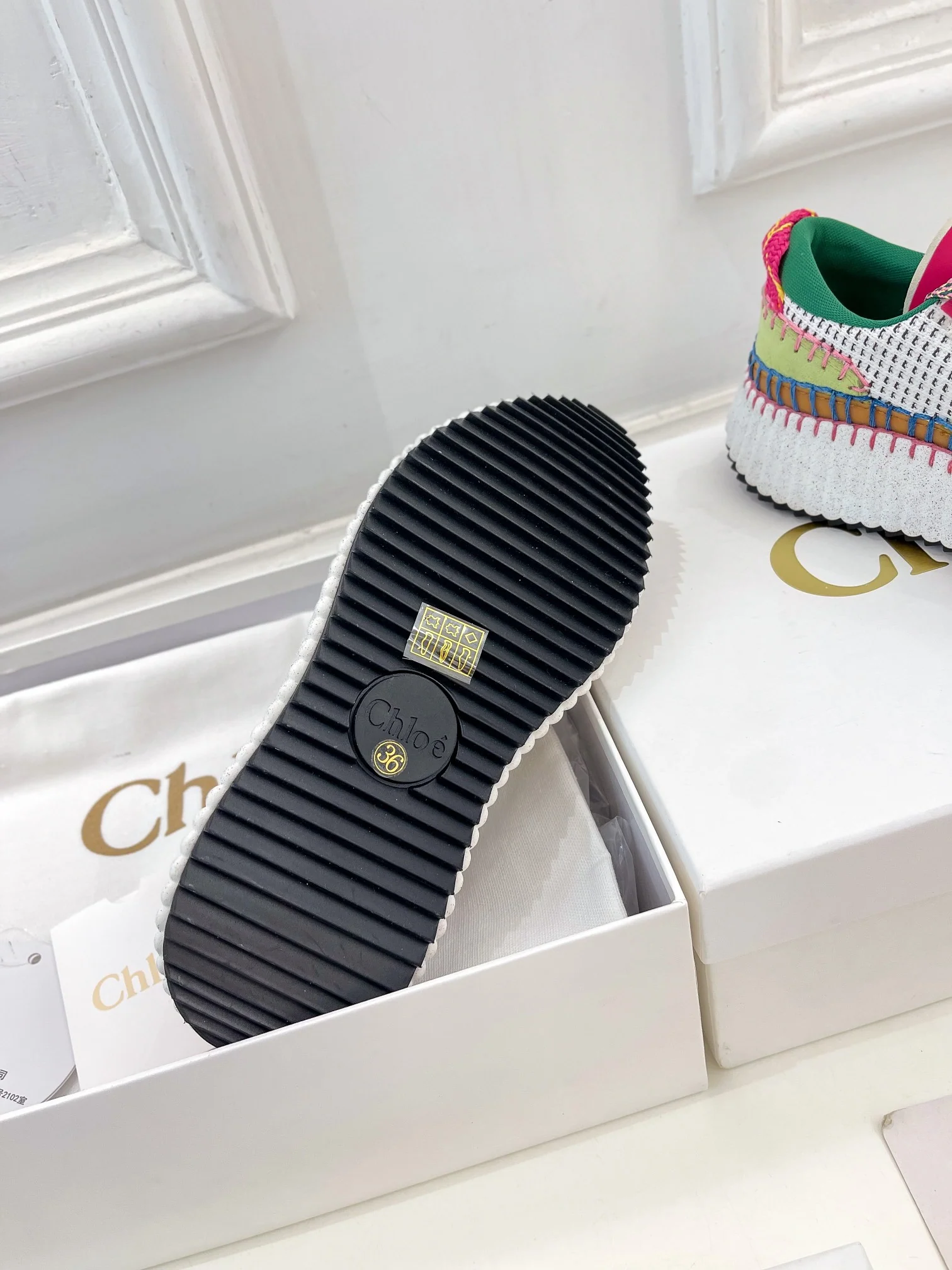 Повседневные туфли Chloe Rainbow