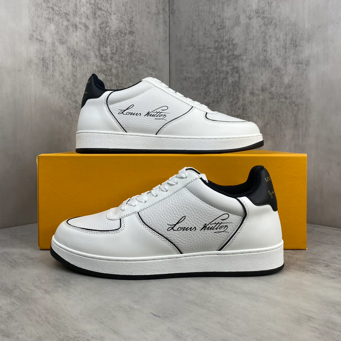 LV-2024-Скейтбордные кроссовки-Белые