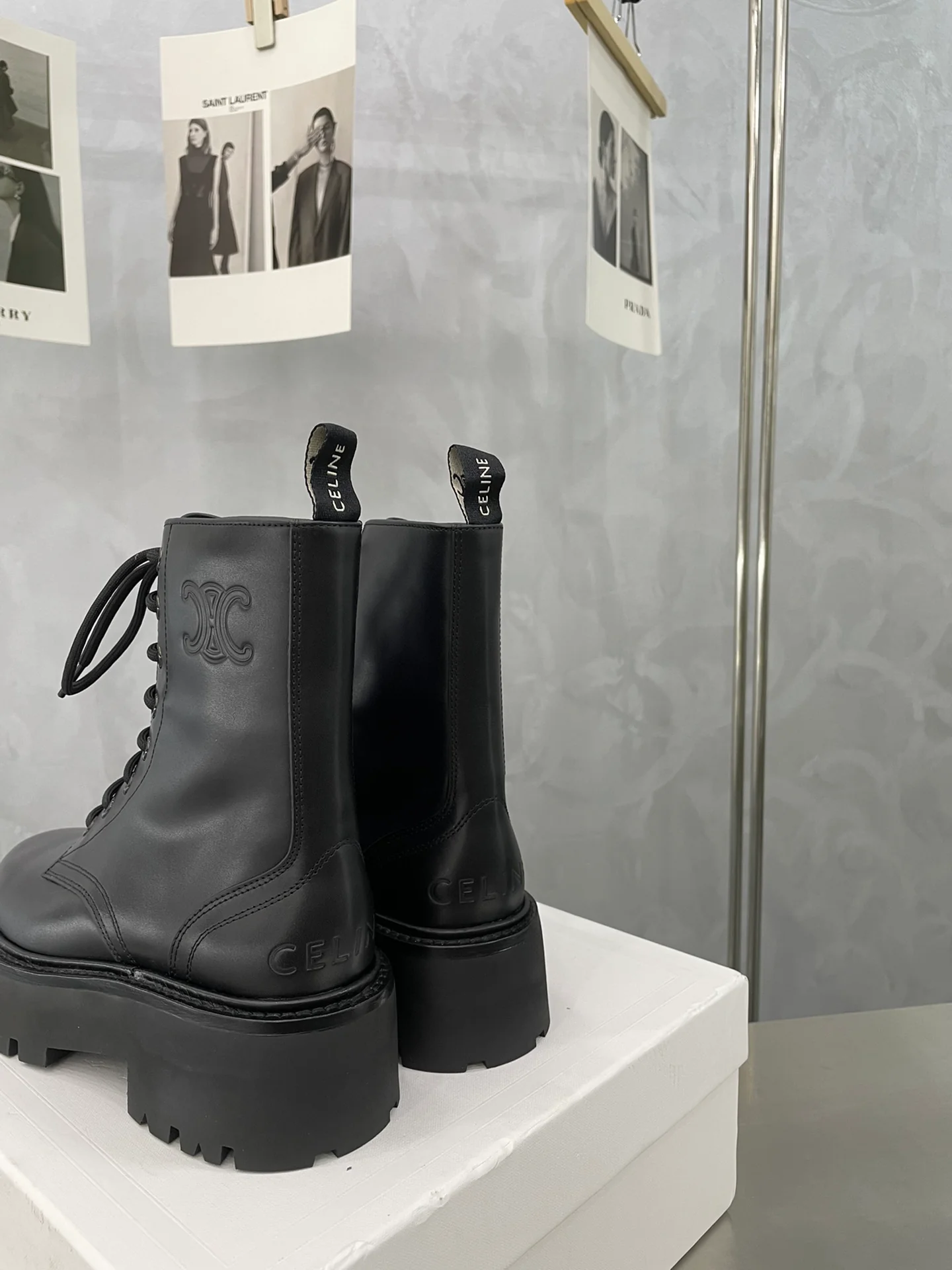 Celine - Сапоги для верховой езды - В стиле знаменитостей - Черные