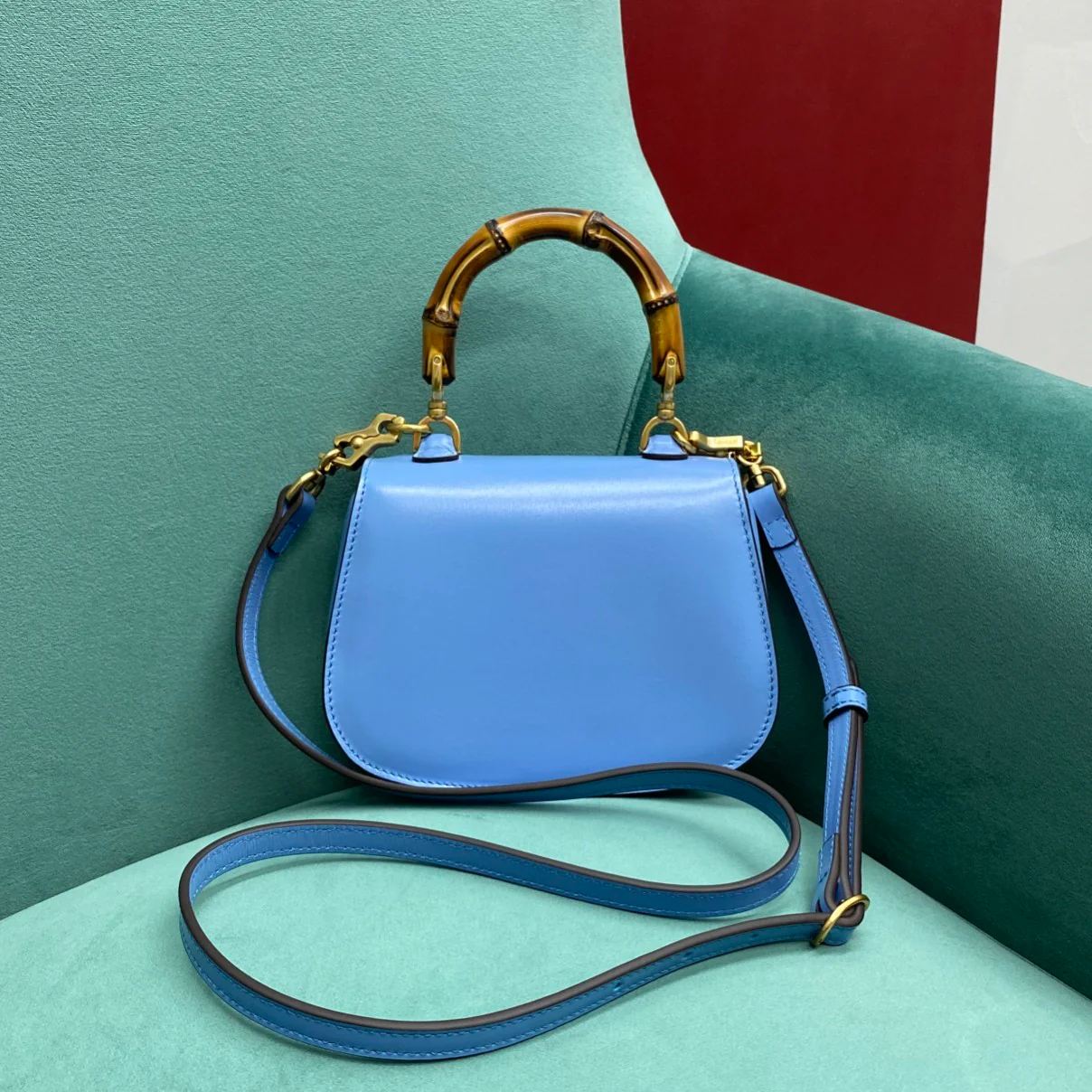 Сумка Gucci Retro Bamboo Bag - Маленькая - 3