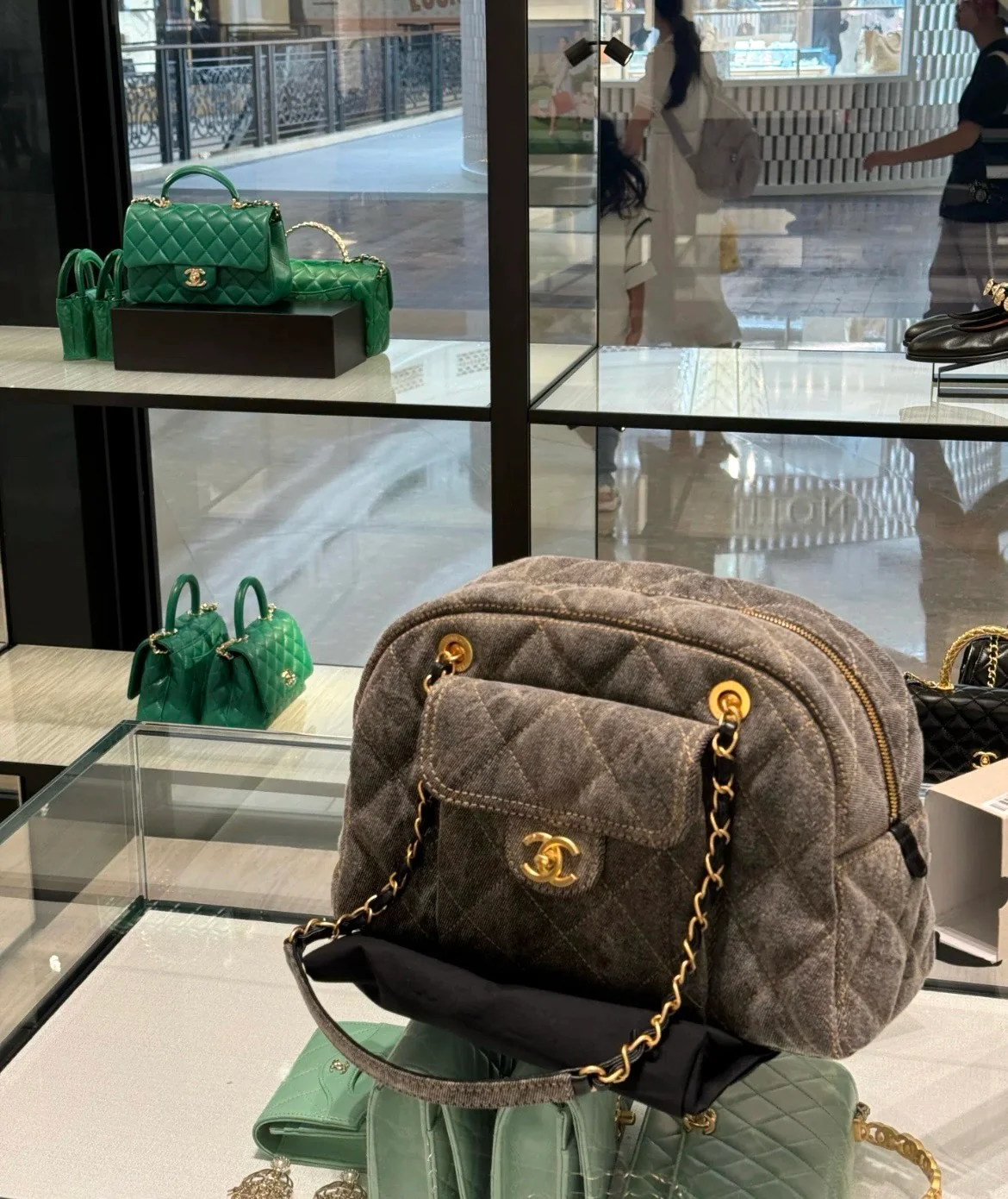 Сумка для боулинга Chanel 24a Cowboy