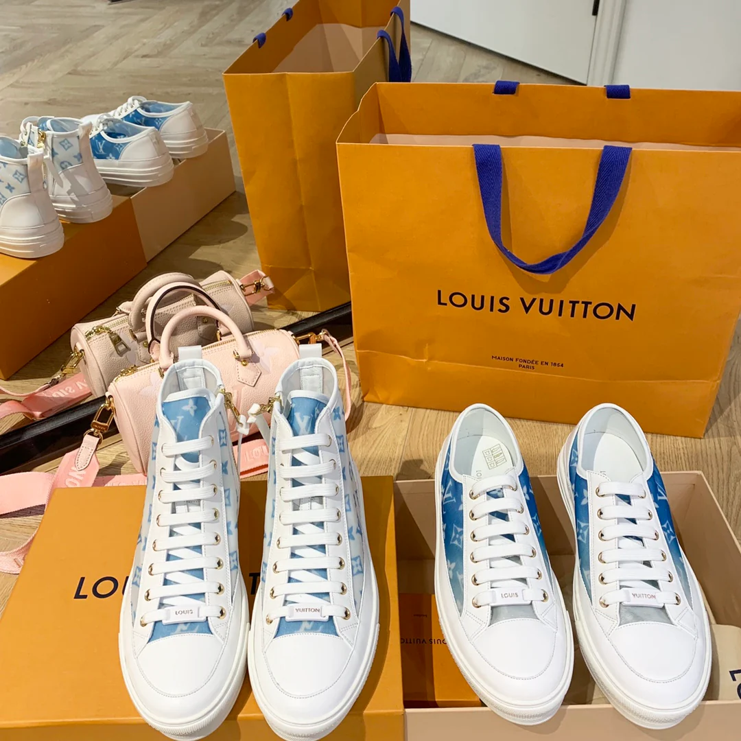 Обувь LV - LV Charlie - Весна 2022 - Высокие - Синие