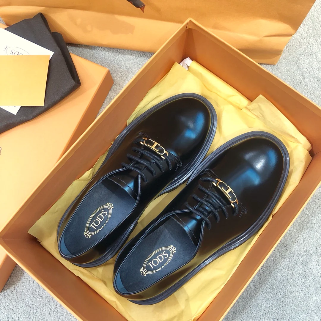 Лоферы на платформе Tods - 4