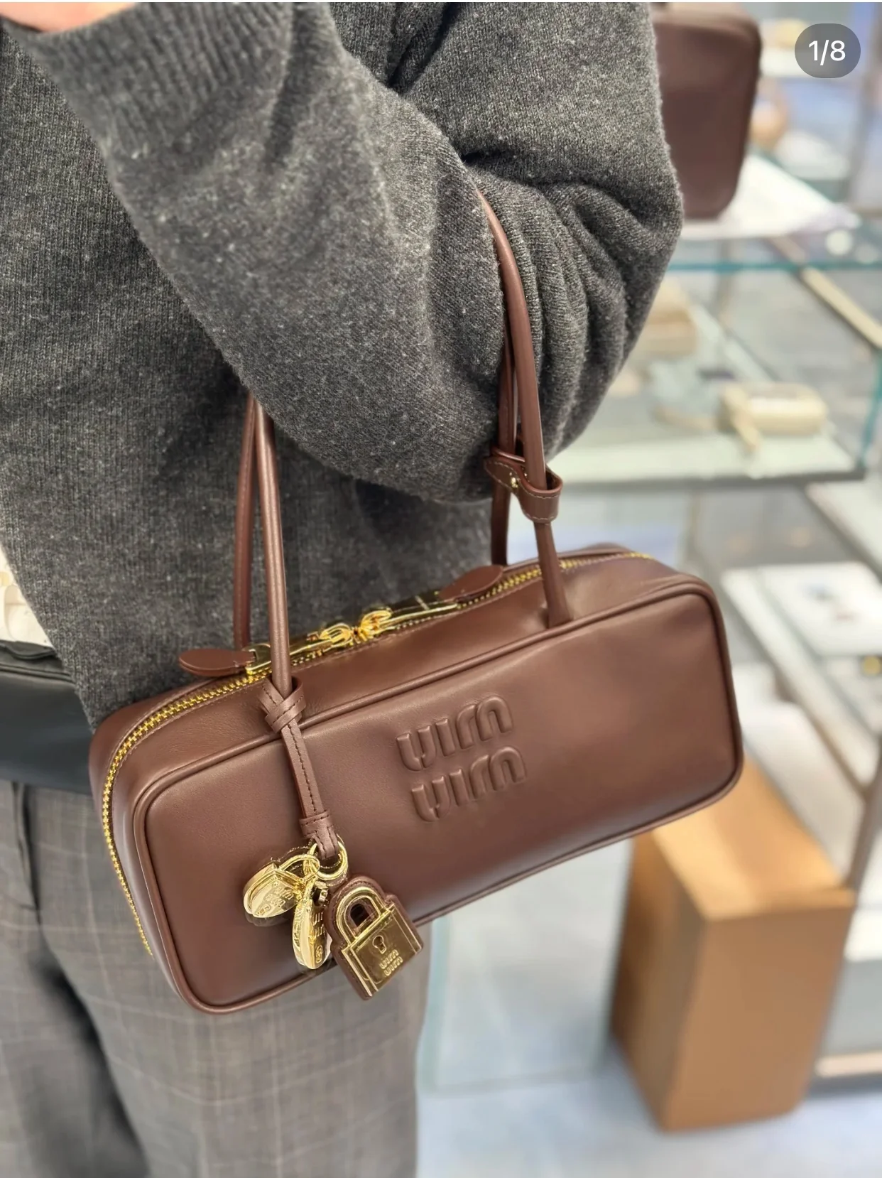 Miu Miu-5bb173m1050-????-Сумка-Маленькая-Цвет Нанму