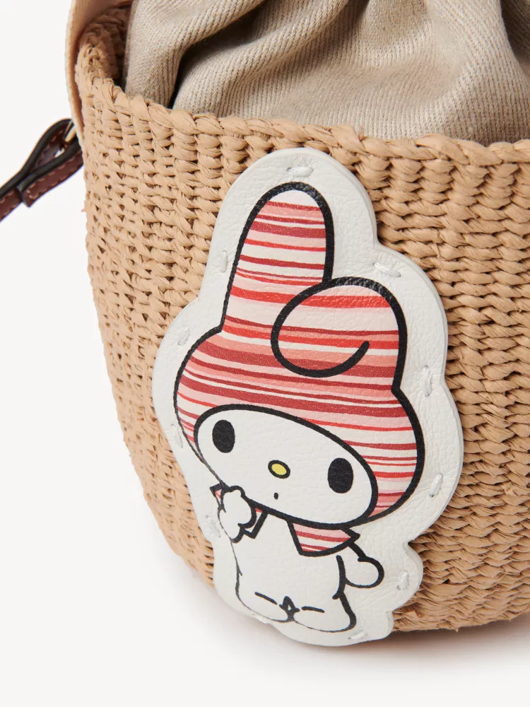 Новинка сезона весна/лето 2023 от Chloe - Маленькая деревянная корзинка - Коллекция My Melody.