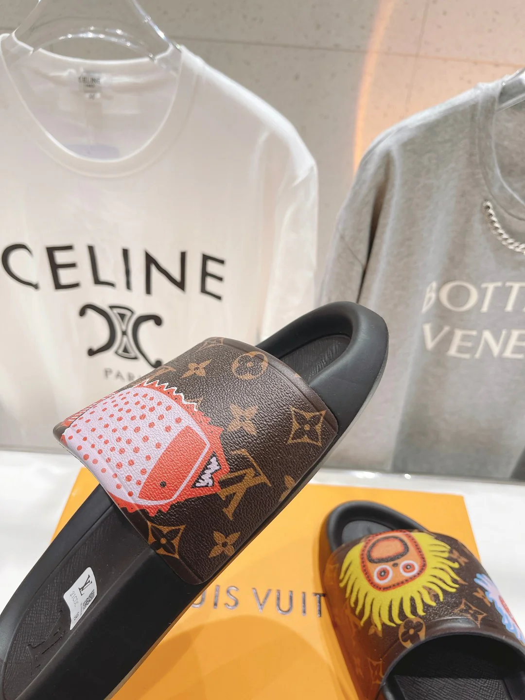 Новинка весны/лета 2023 года - Повседневные пляжные сандалии без шнурков - С рисунком солнца