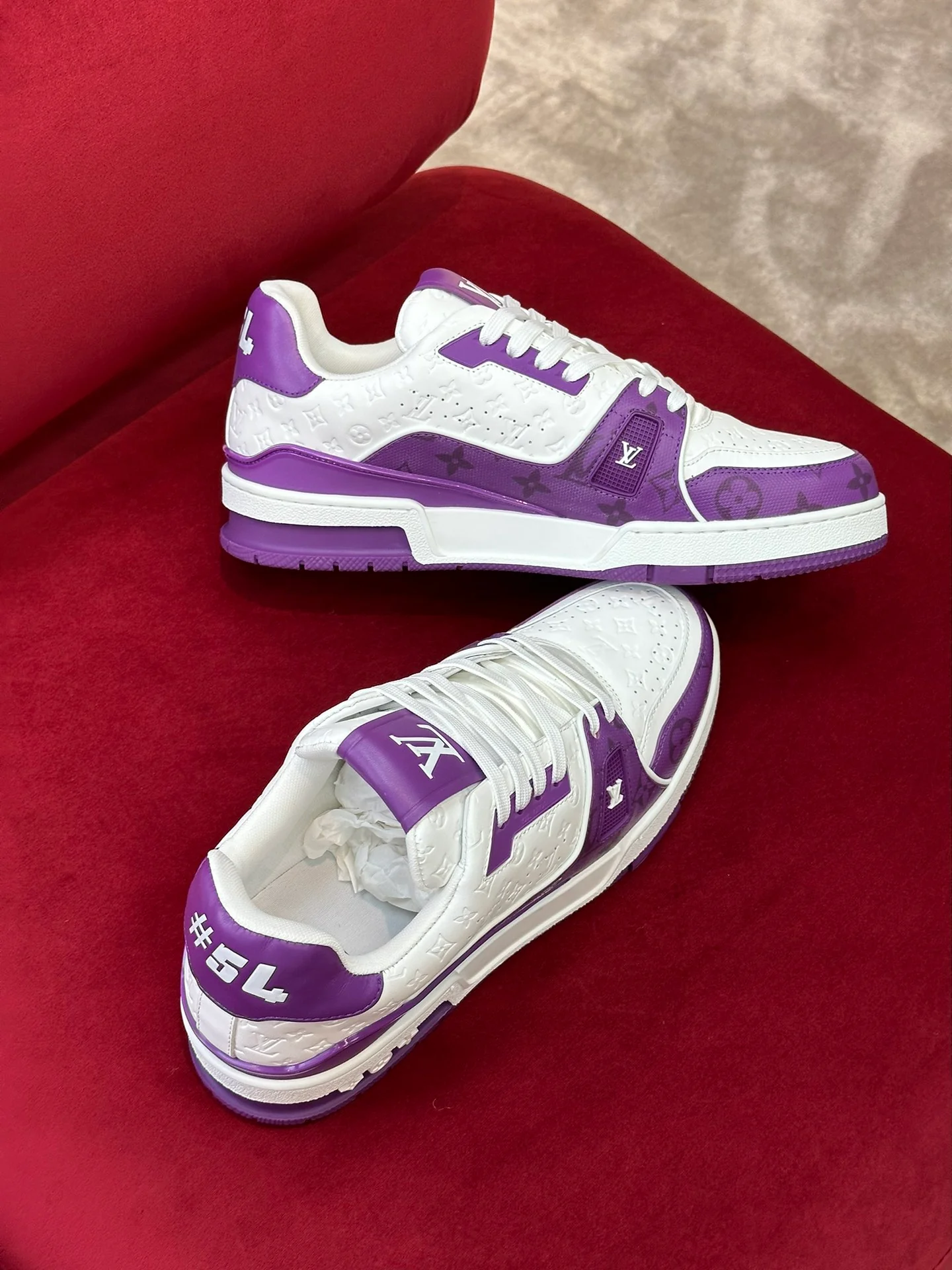 Кроссовки LV Trainer Series - Спортивная обувь - Унисекс - Фиолетовый