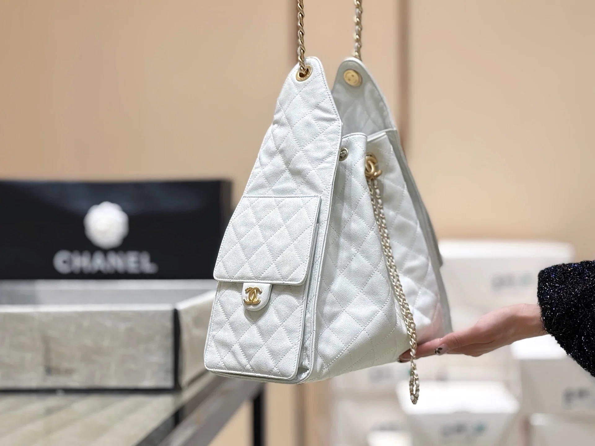 Сумка Chanel 25s 25bag - белая