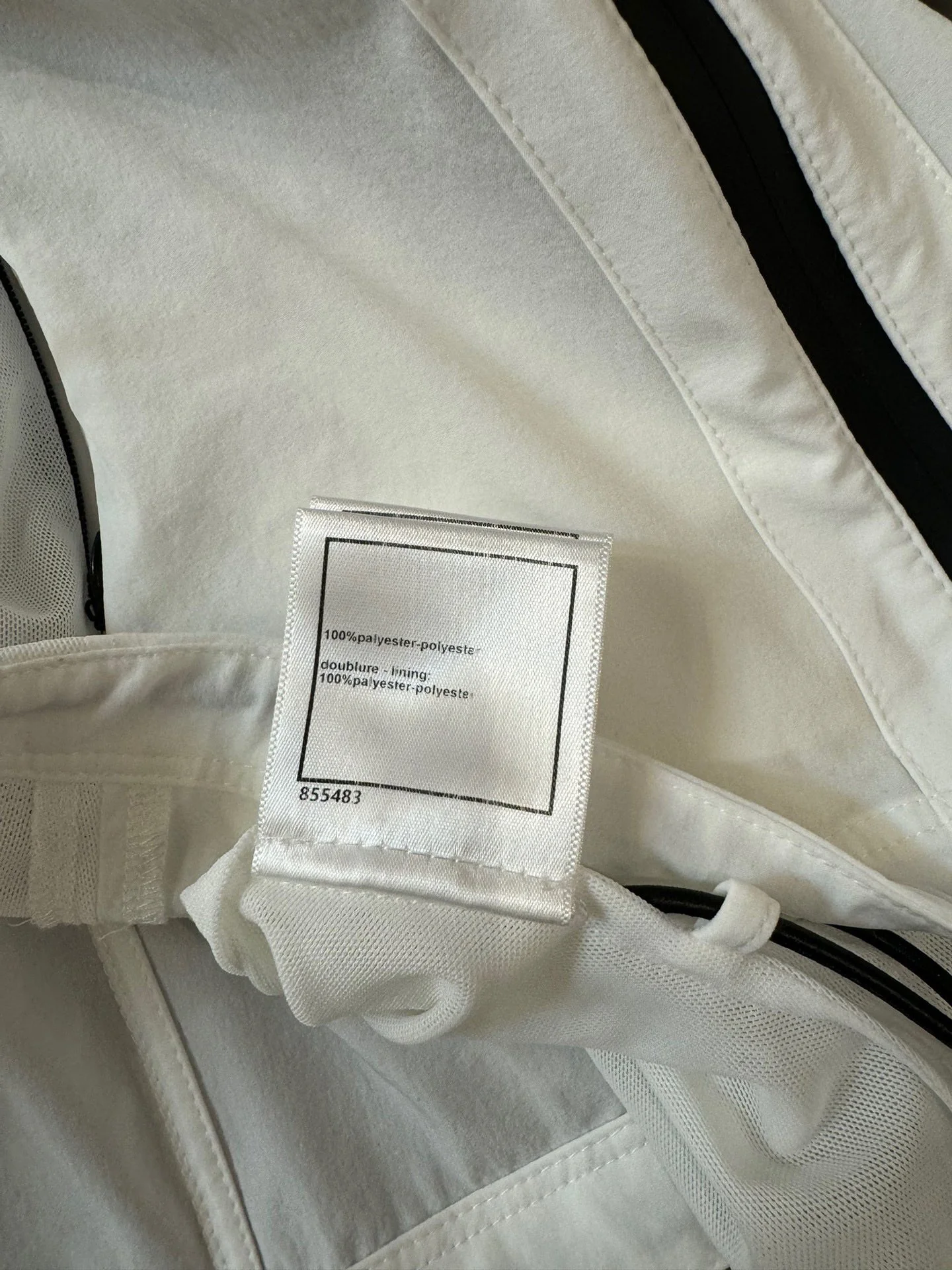 Новая солнцезащитная одежда Chanel 2403-24ss - белая.