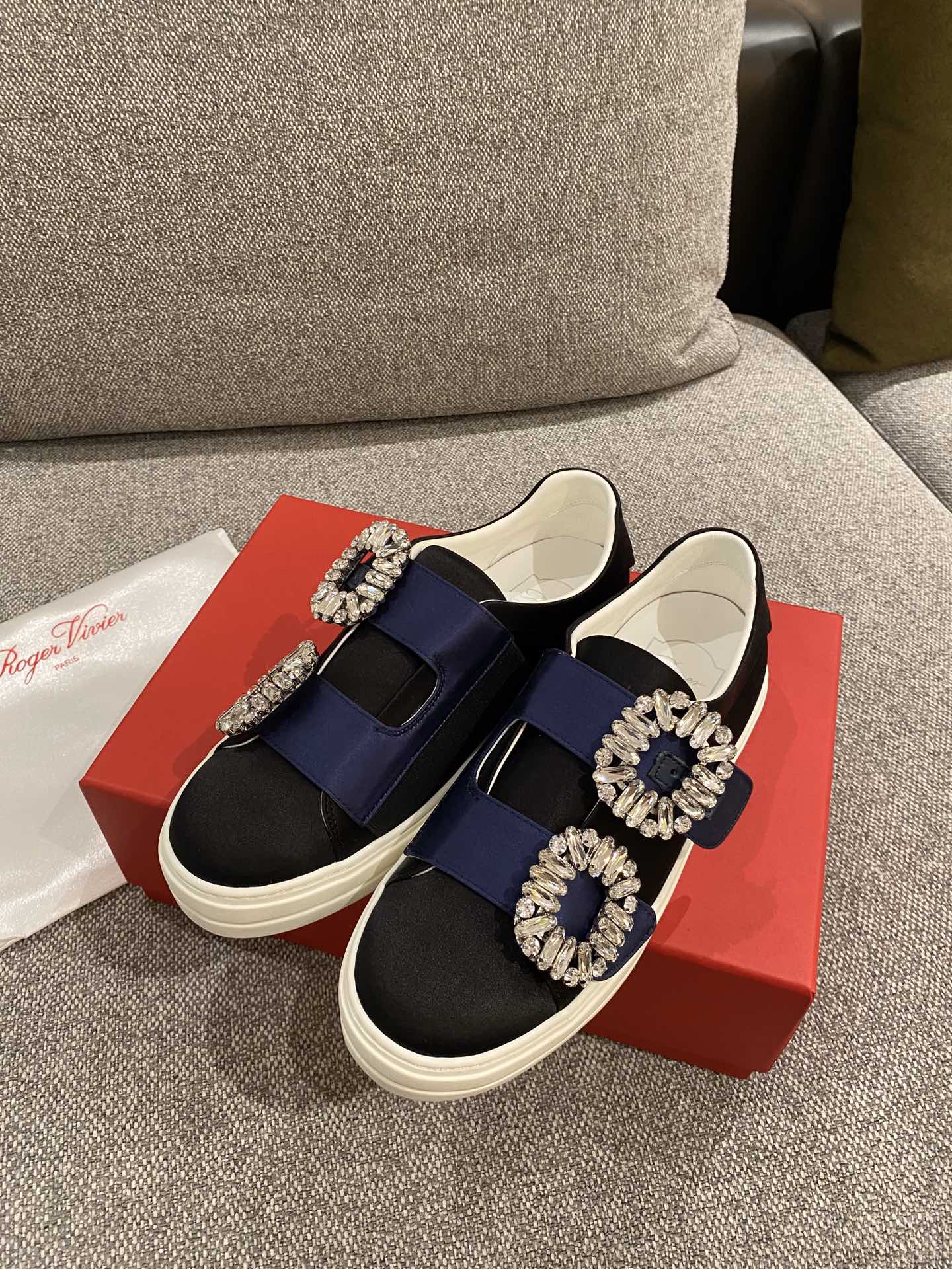 RV-Осенне-зимние лоферы с двусторонней пряжкой-1