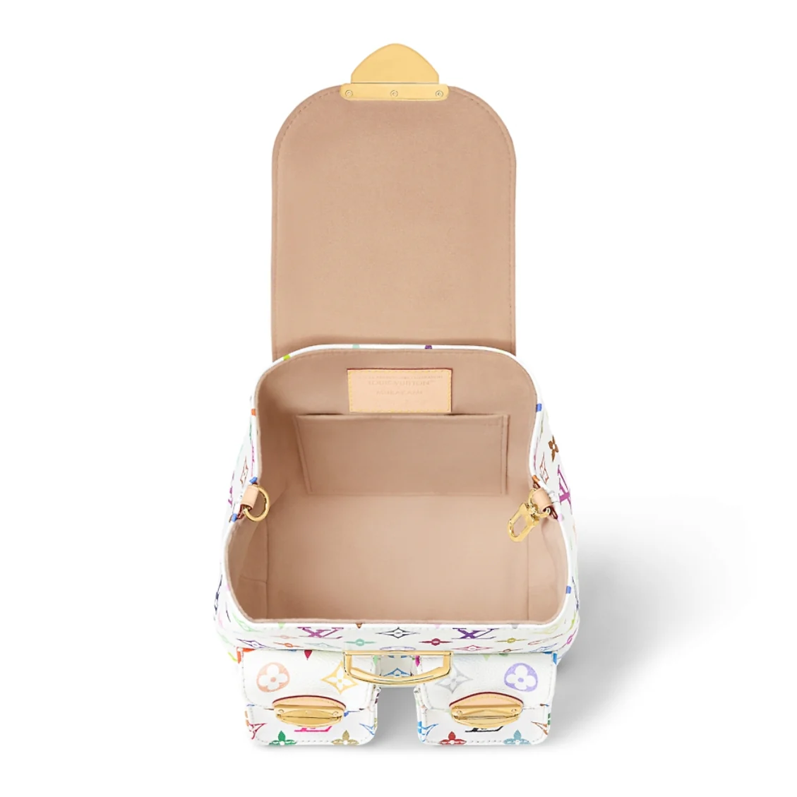 LV Venice - Сумка через плечо из телячьей кожи - Белая