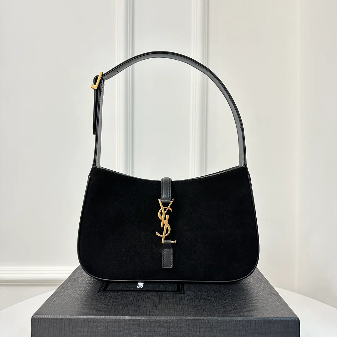 Кожаная сумка через плечо YSL Le 5 A 7 - матовый цвет