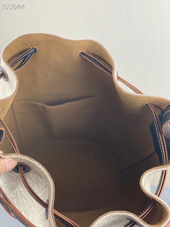 Loewe - Новая сумка-ведро из жаккардовой ткани