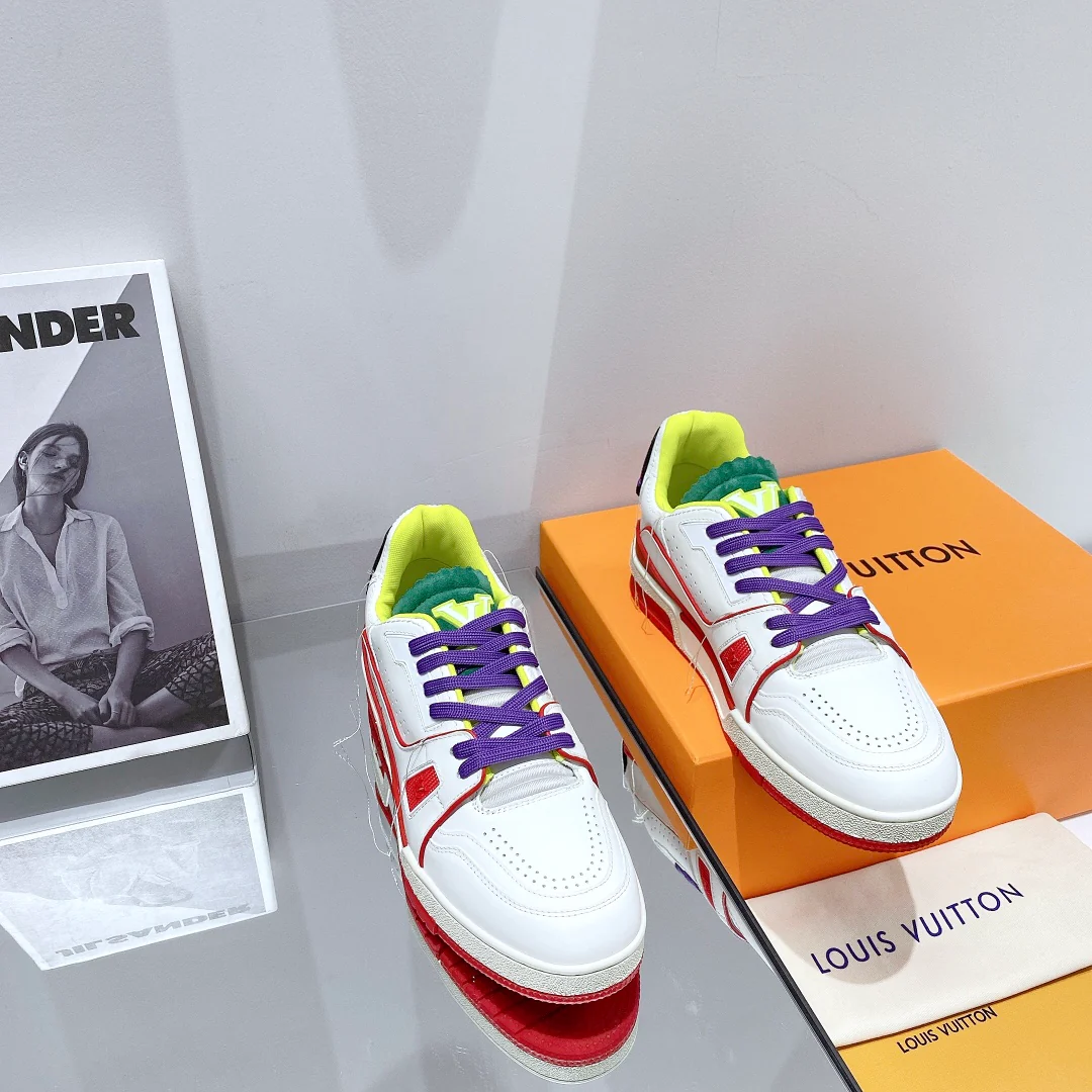 Обувь LV - Повседневные кроссовки LV Trainer - 2