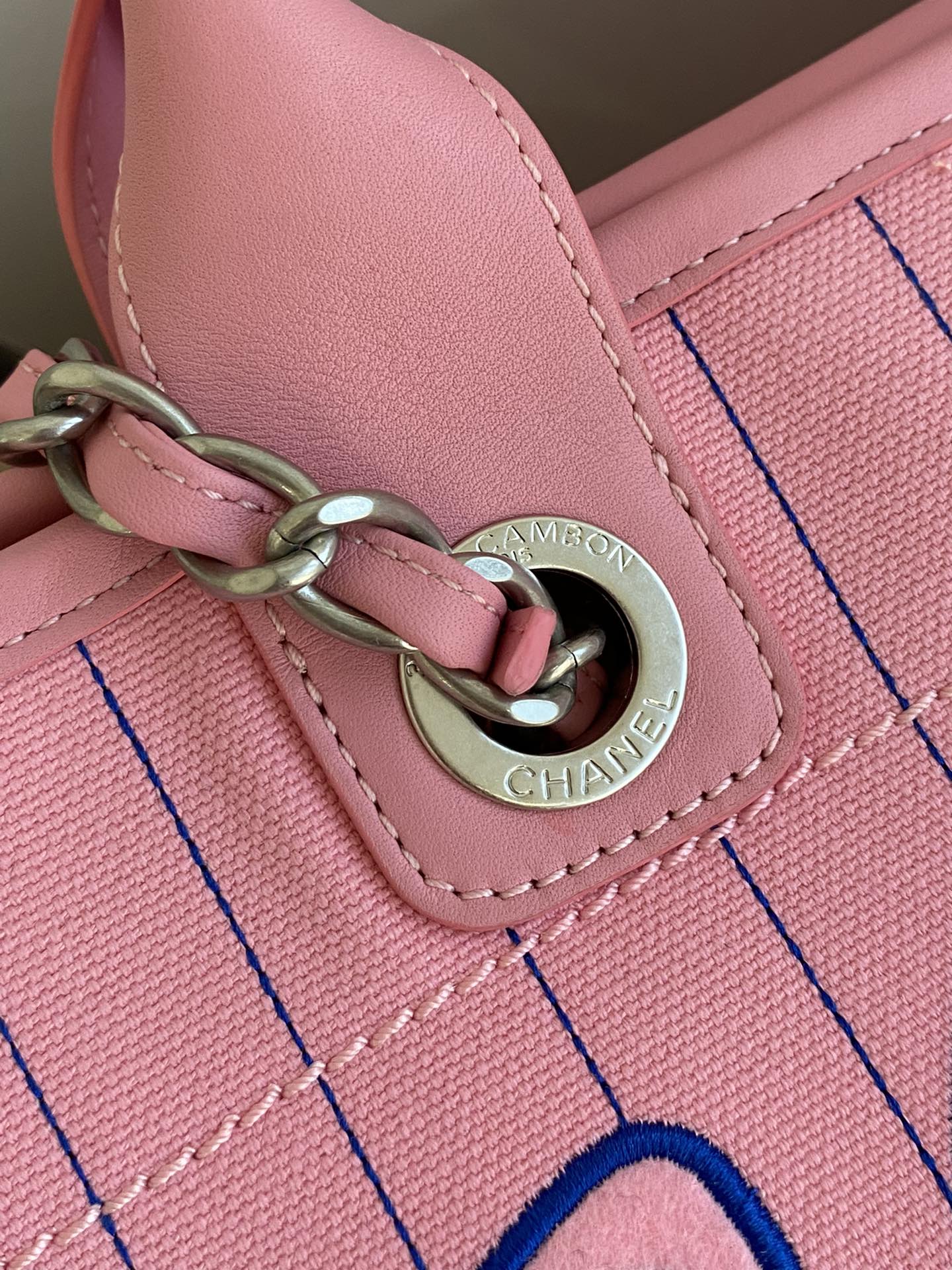 Chanel 23p Розовая сумка для покупок Пляжная сумка