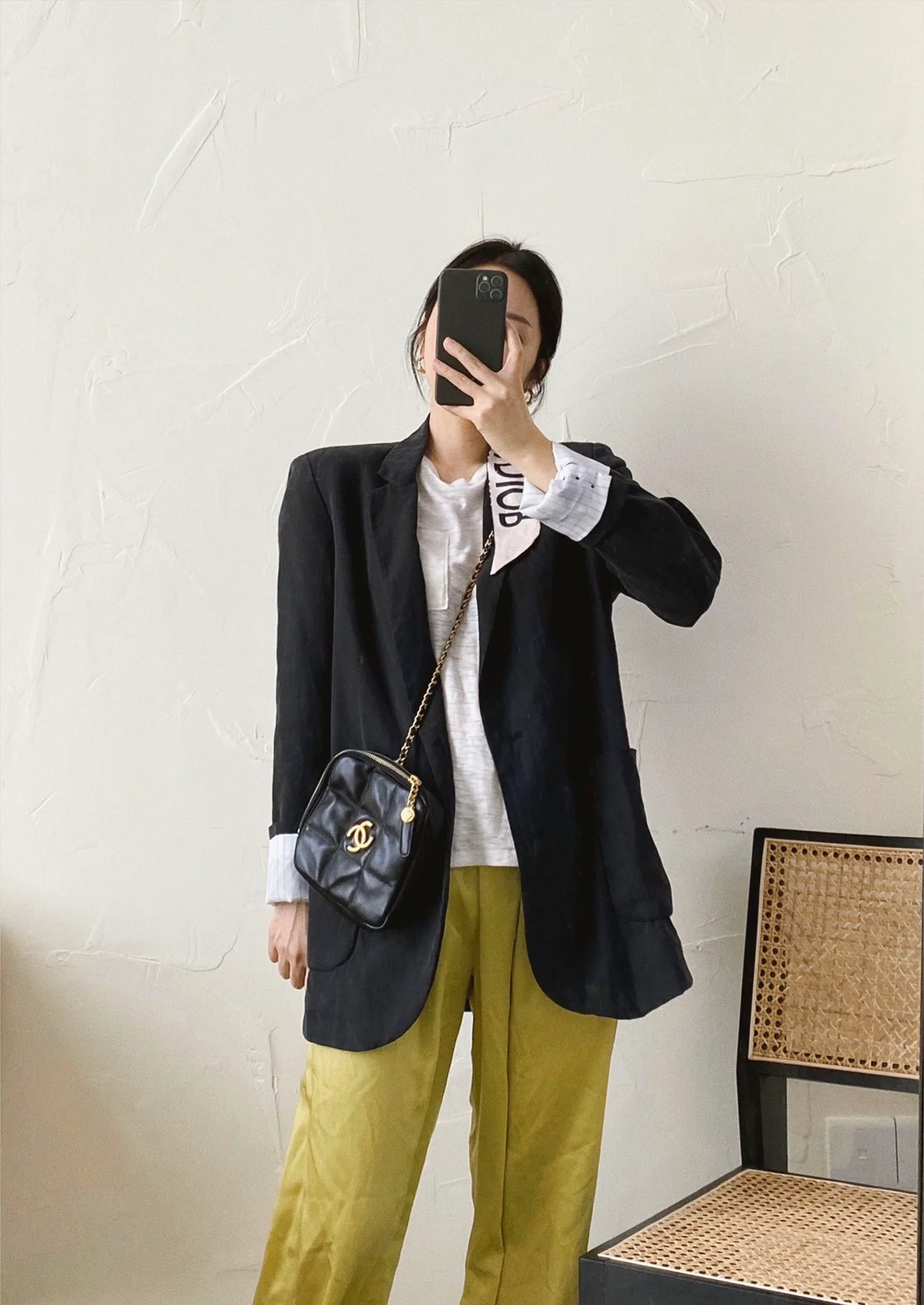 Маленькая квадратная сумка Chanel