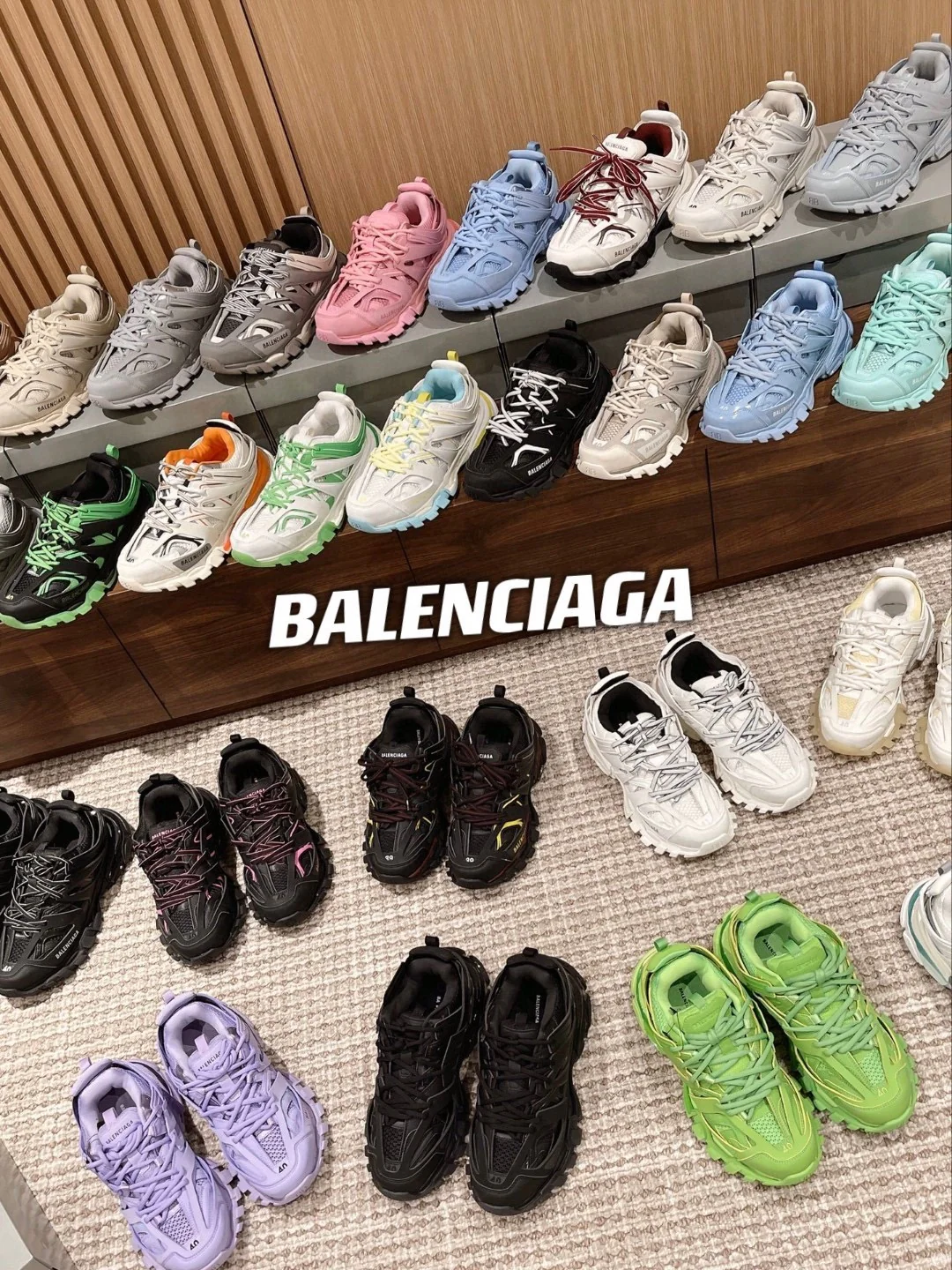 Кроссовки Balenciaga Track 3-0 (3-е поколение) Chunk - Унисекс - Изображение из коллекции