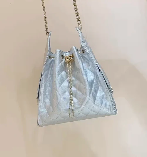 Сумка Chanel 25s 25bag Large - серебристая