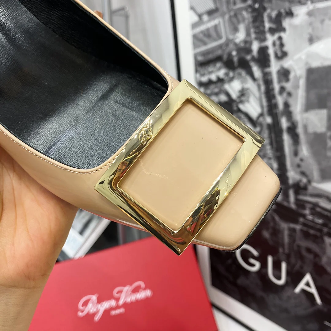 Каблук-крылышко RV-4-5 см - телесно-розовый