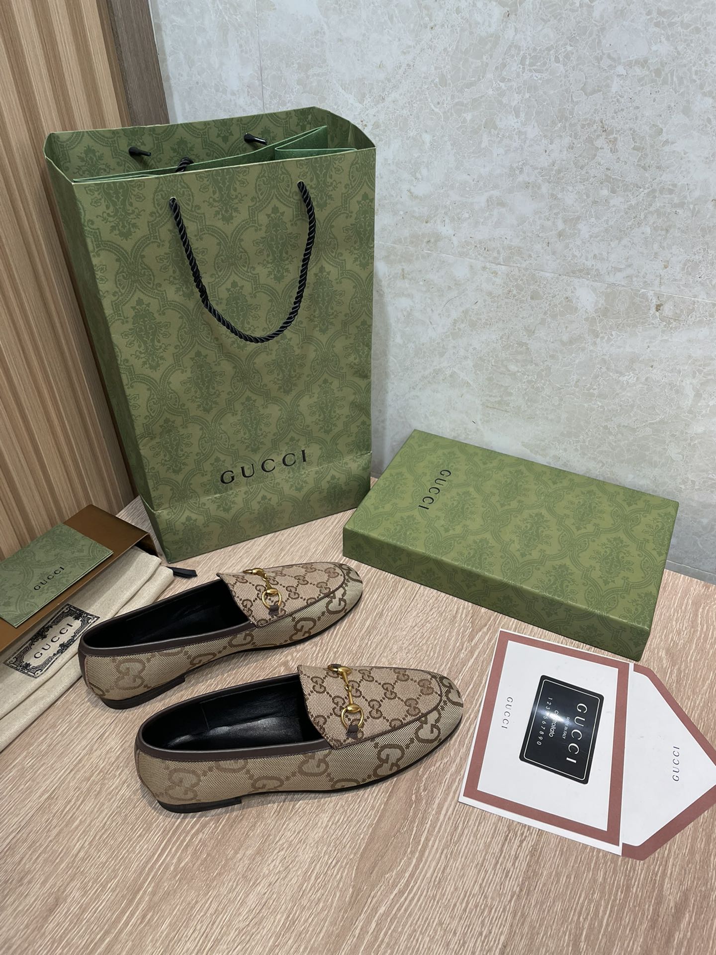Лоферы на платформе Gucci - 5