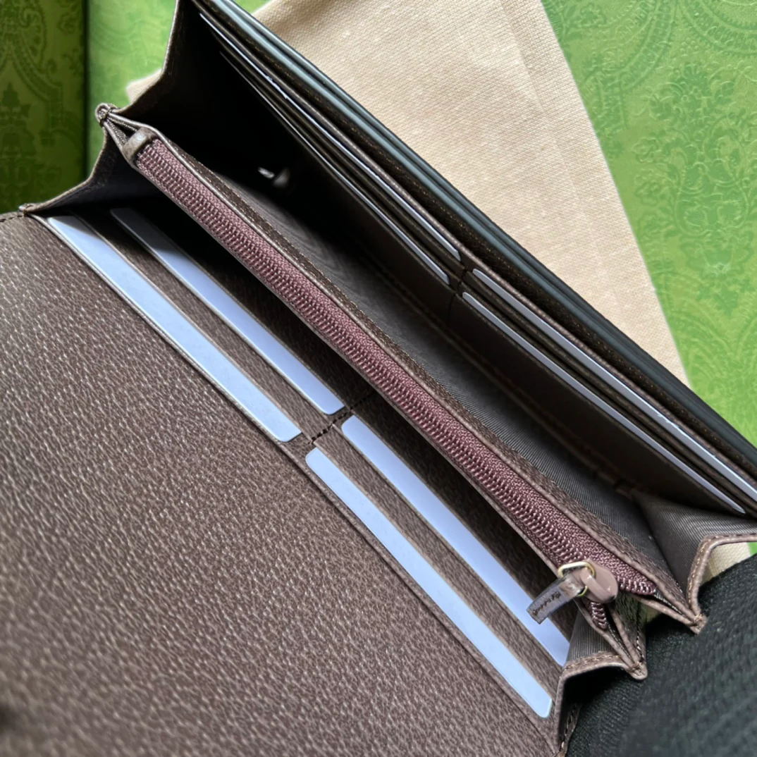 Gucci-大G logo 中夹 19x10x3cm