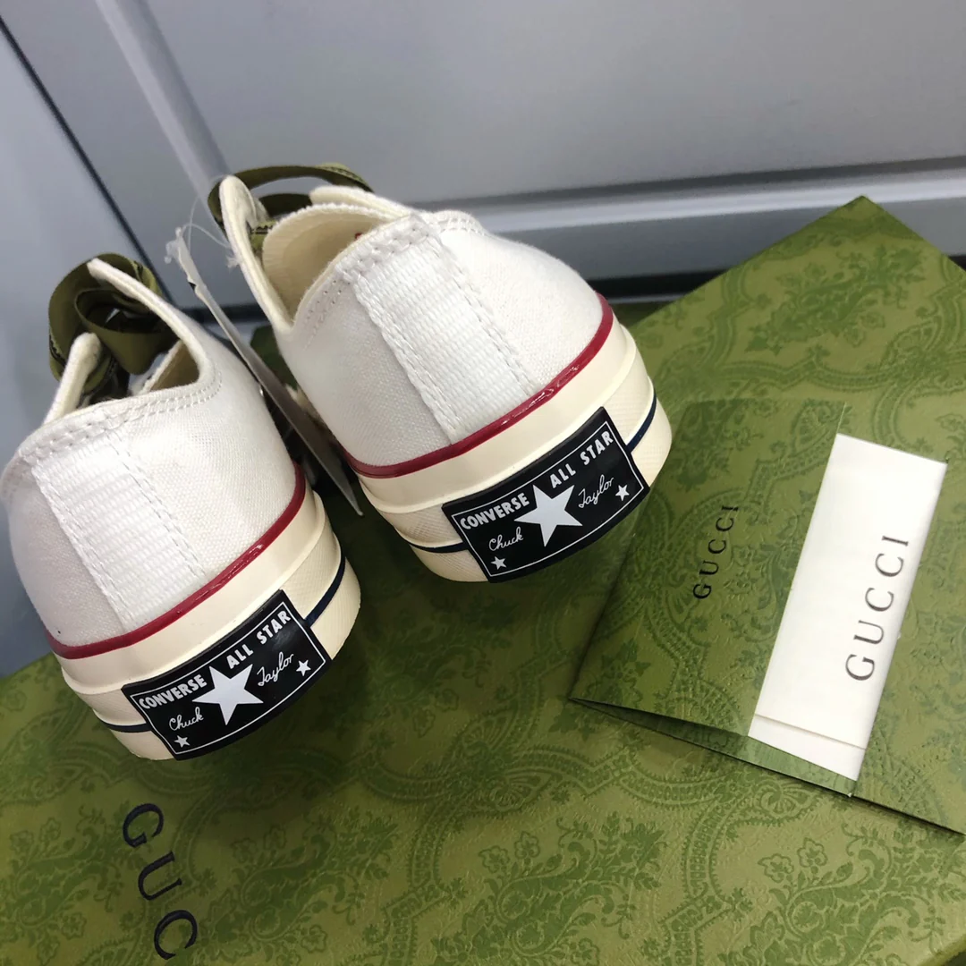 Кед Gucci из парусины - 1