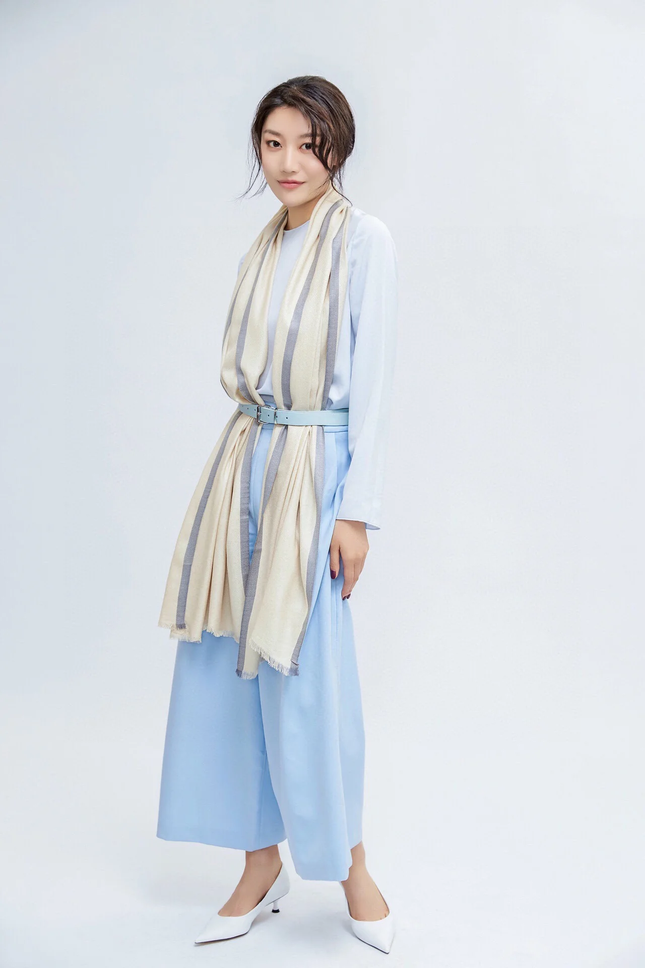 Шерстяной шарф Chanel из модала - 70-200 см