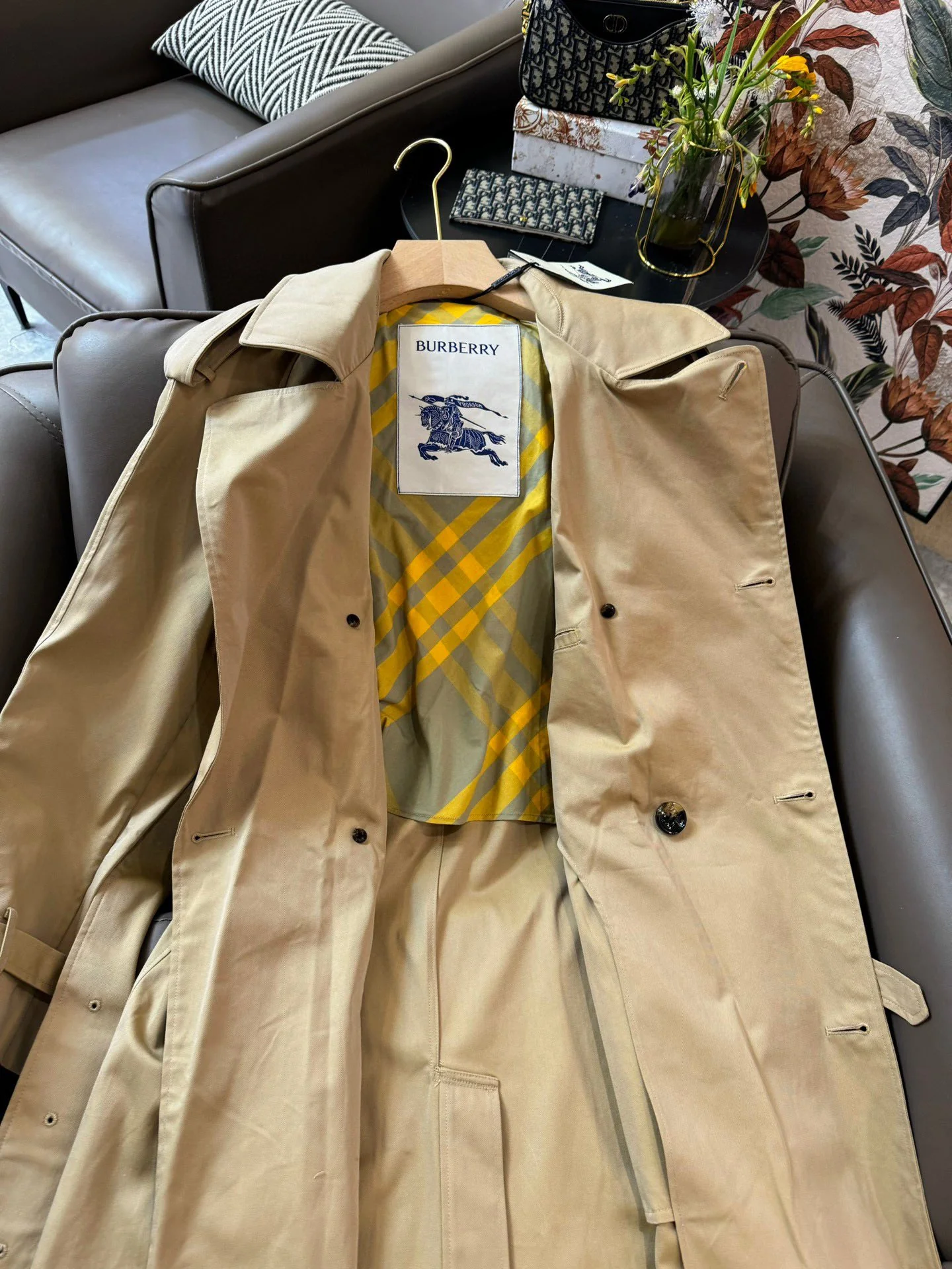 Burberry - 2403 - 24ss Новый тренч