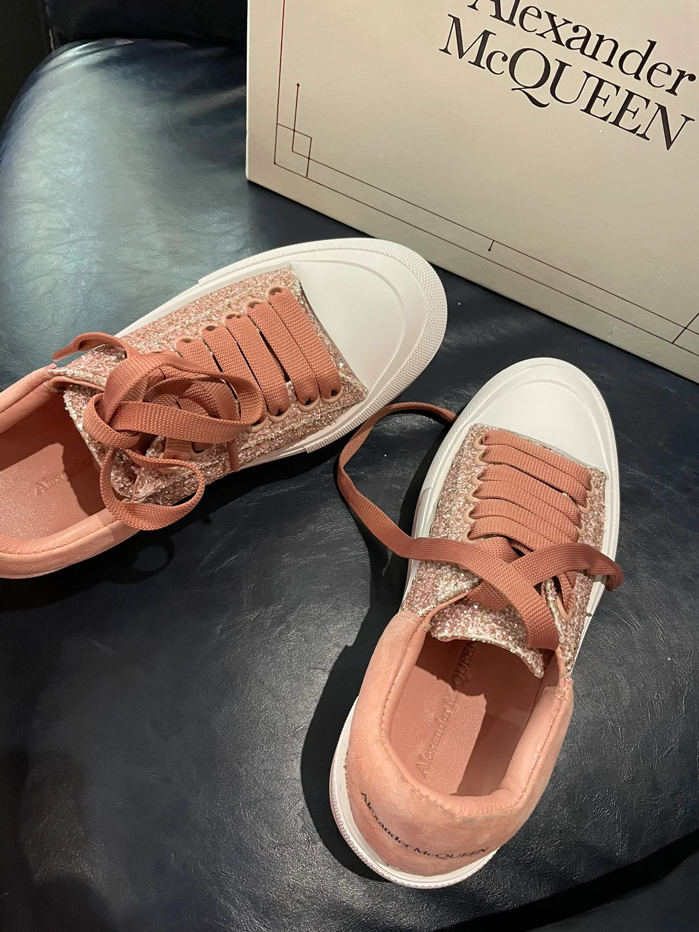 Кед на платформе McQueen - 1