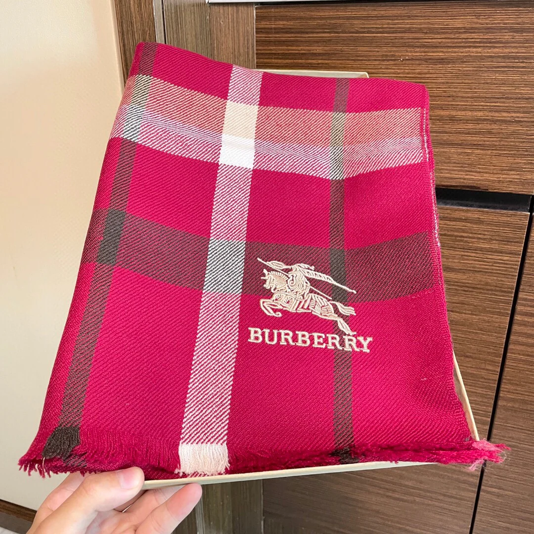 Полосатый шарф Burberry 