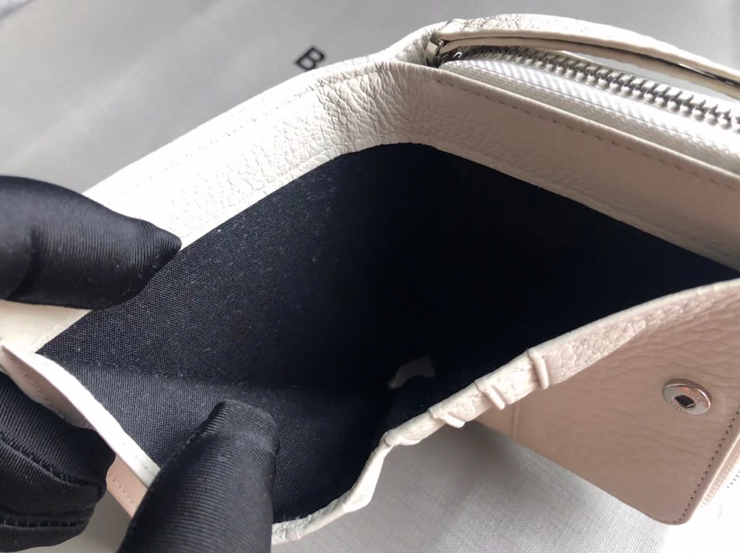 Balenciaga-两折拉链短夹