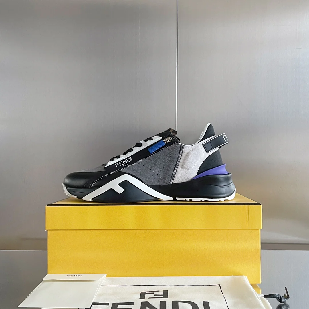 Fendi - Повседневные кроссовки - Серые