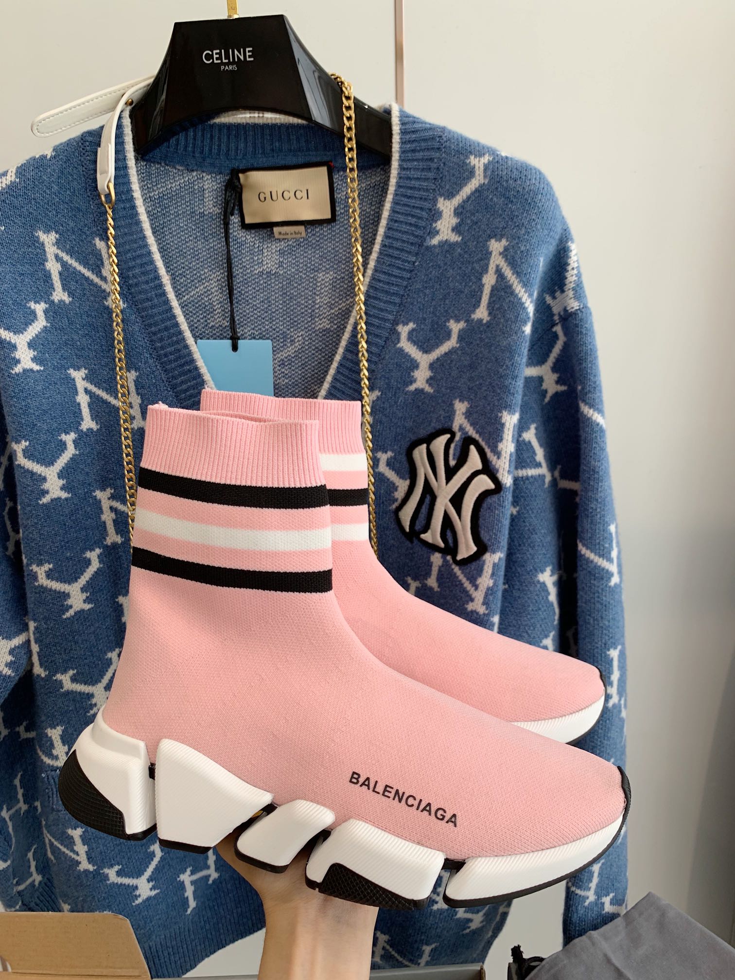 Balenciaga - Туфли-носки - 1