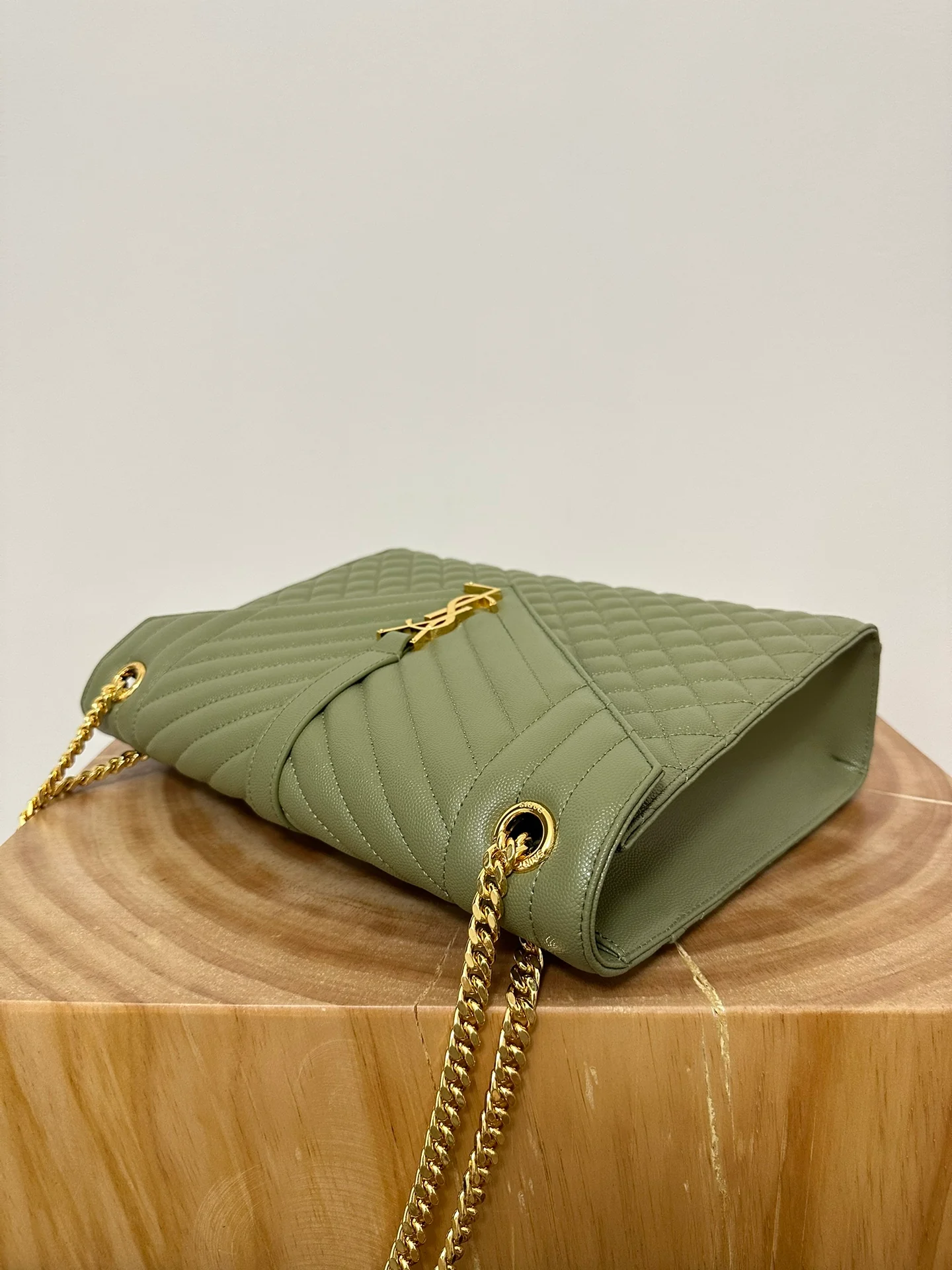 Конверт YSL - светло-зеленый