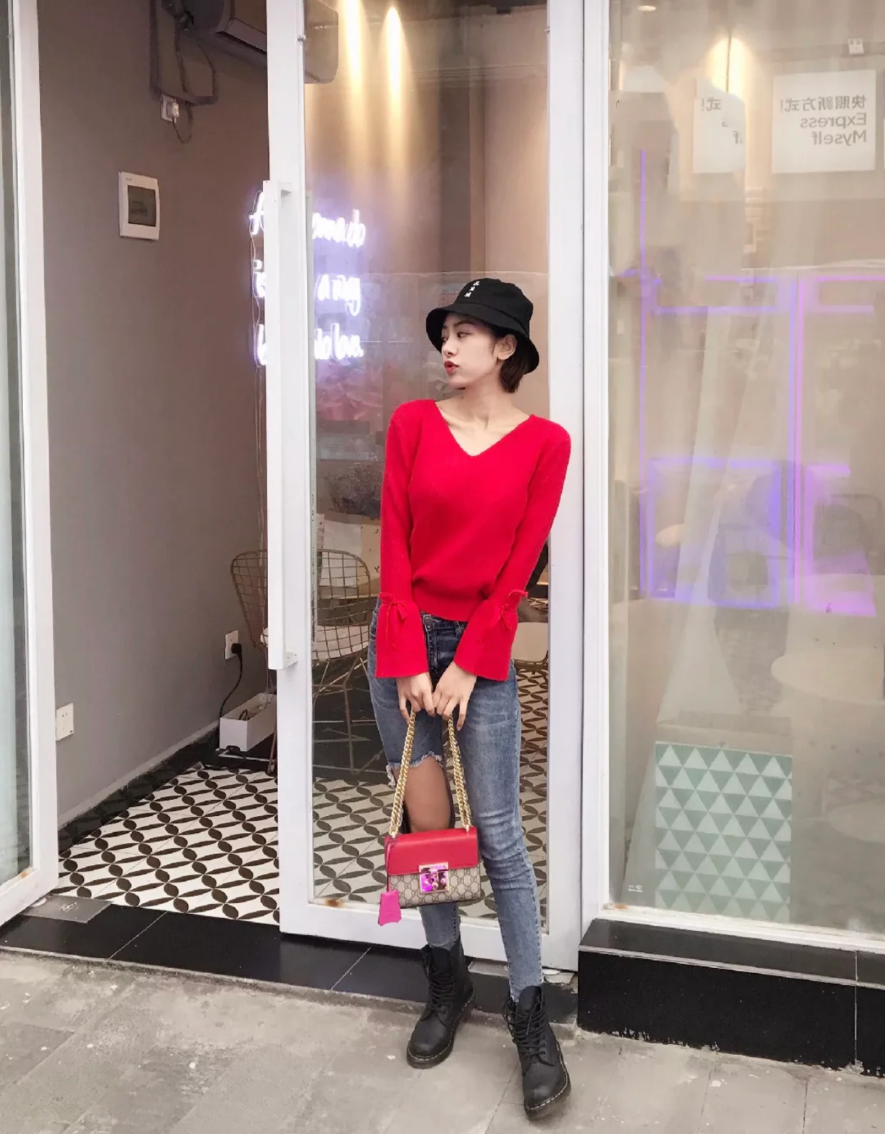 Замок Gucci - Маленький квадратный замок - 20-13-8 см - 1