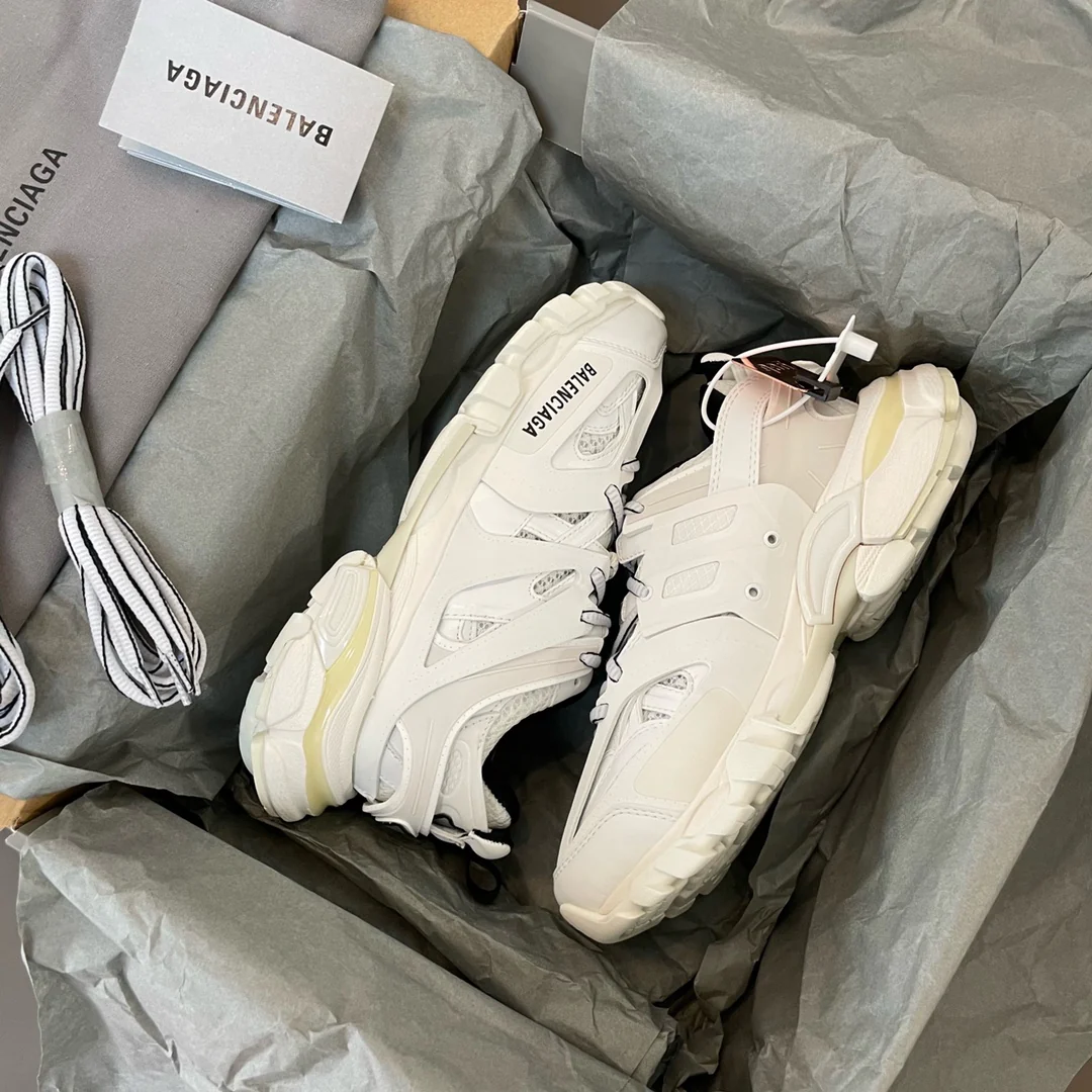 Массивные кроссовки Balenciaga - унисекс - 6