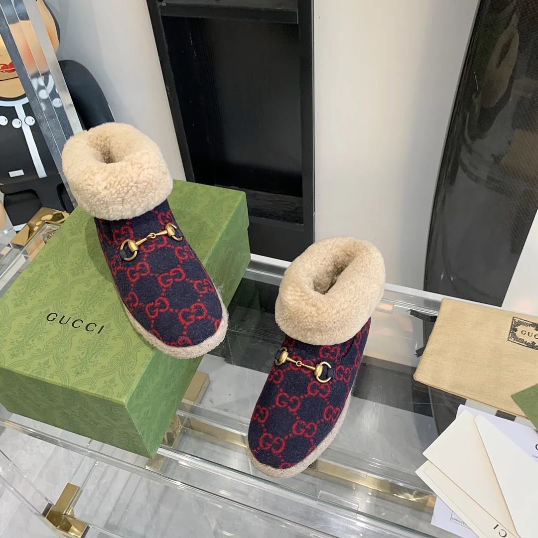 Снежные сапоги Gucci — модель унисекс