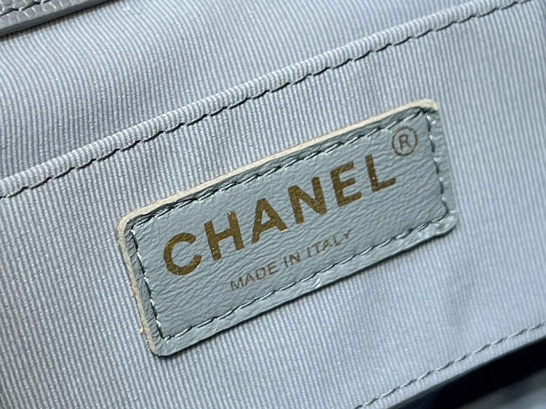 Рюкзак Chanel Duma Frog, маленький, серый