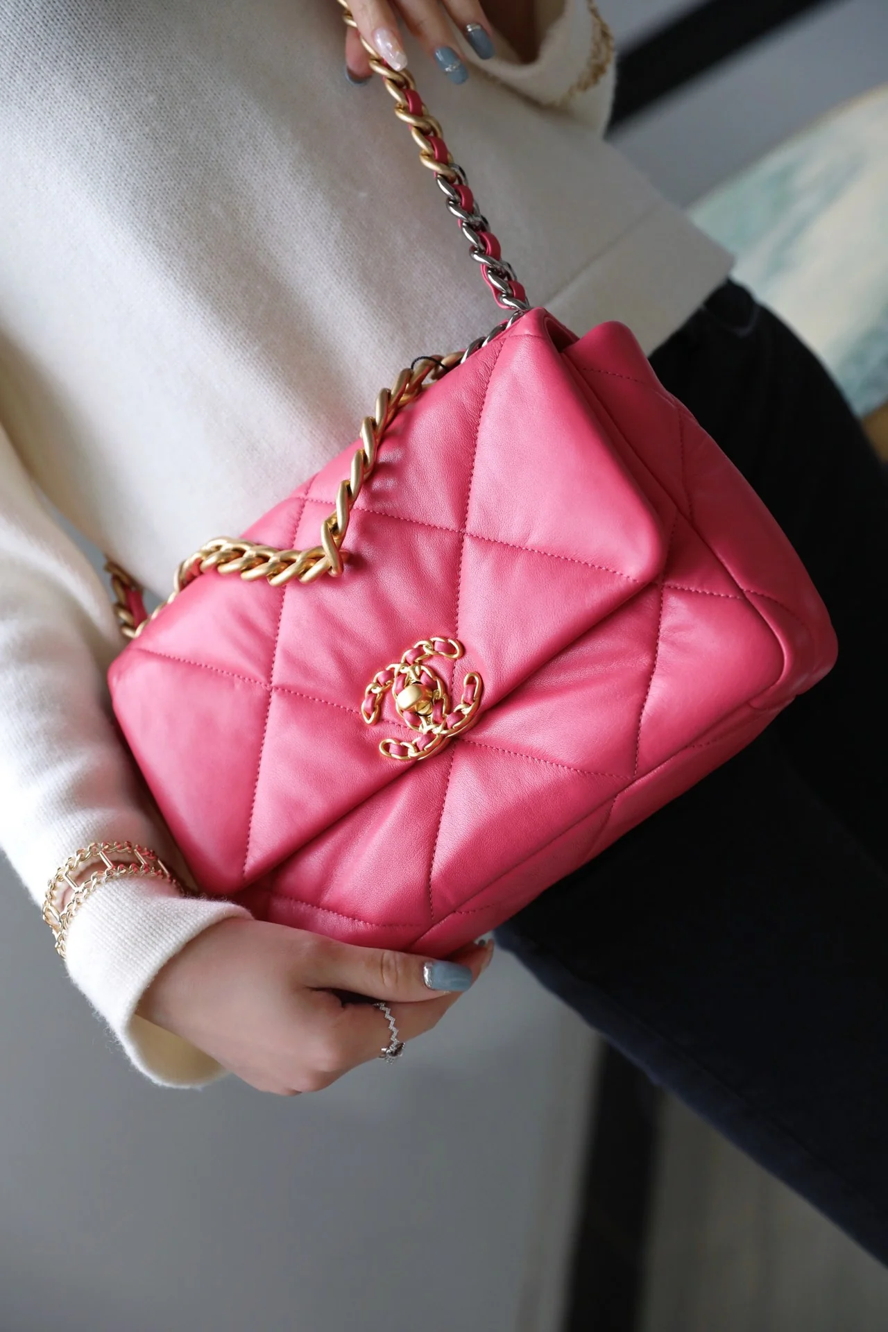 Chanel 19bag Small Lipstick Powder