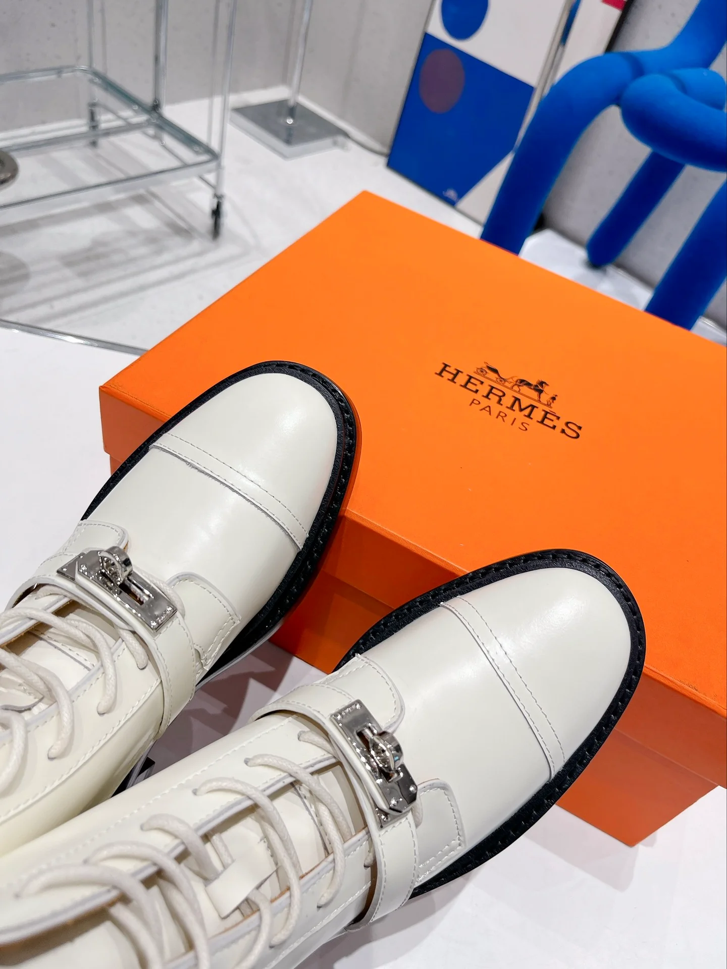 Hermes - Новинка сезона осень/зима 2022 - Ботильоны Kelly