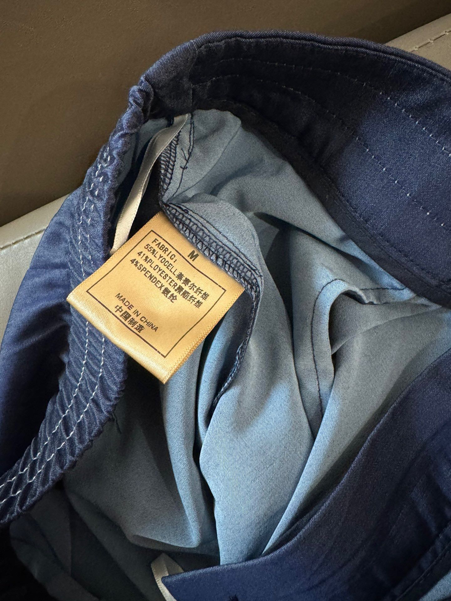 Новые широкие брюки Celine 2404-24ss - синие